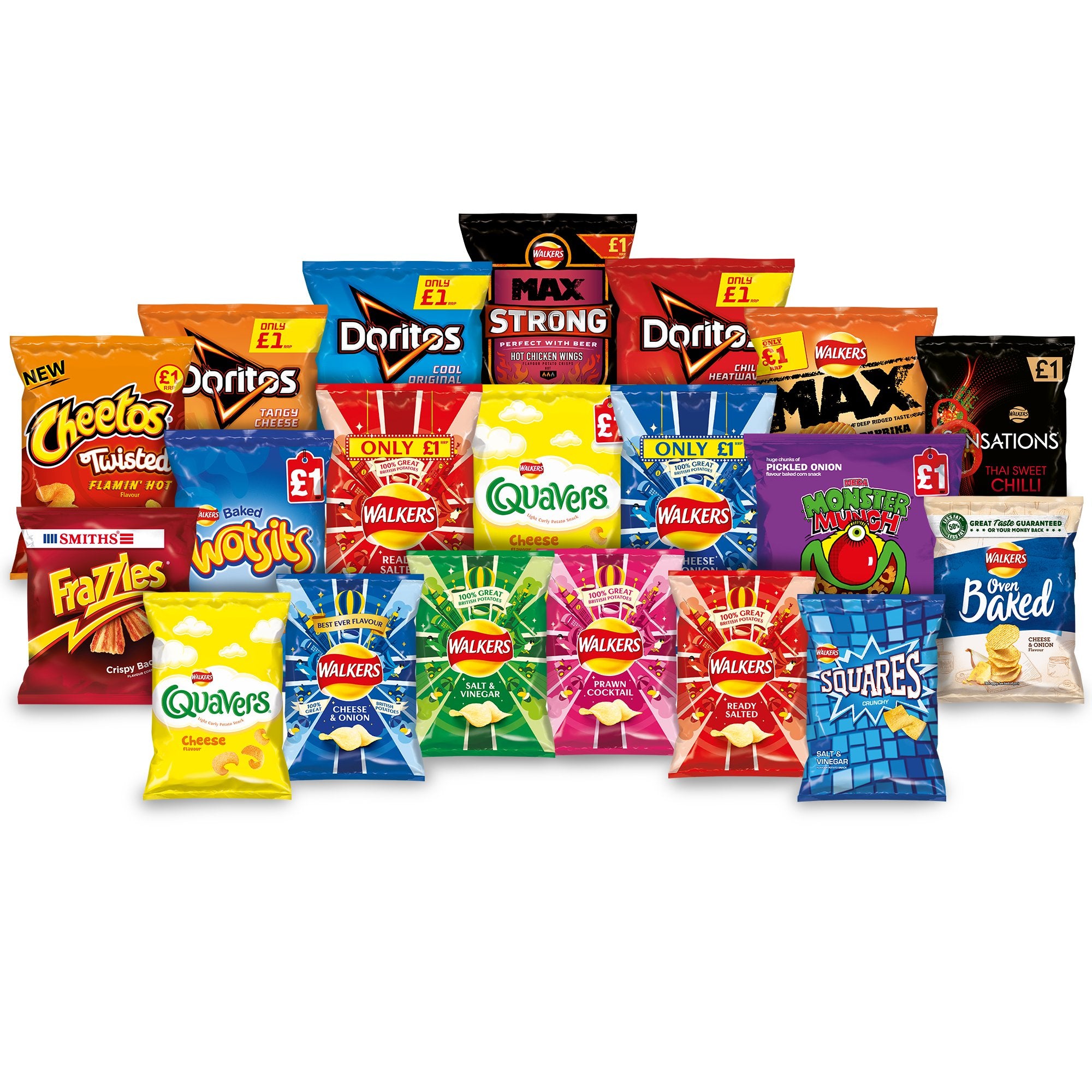 Crisps, Snacks & Popcorn