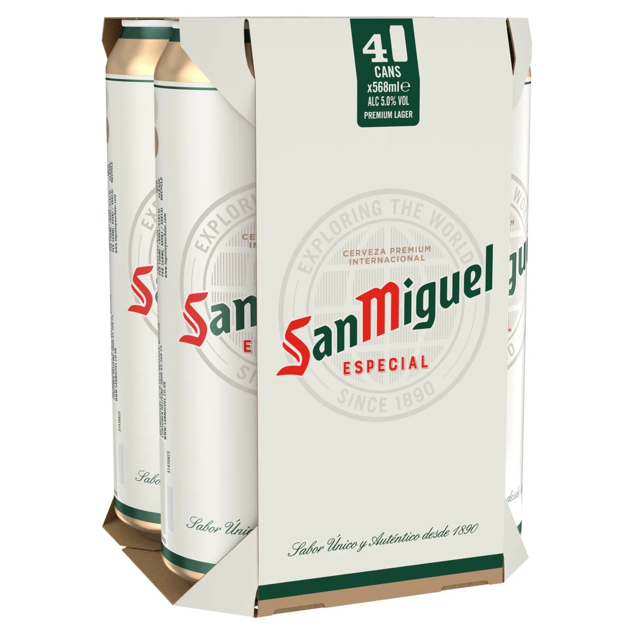 San Miguel Premium Lager Beer Pint Cans 4x568ml