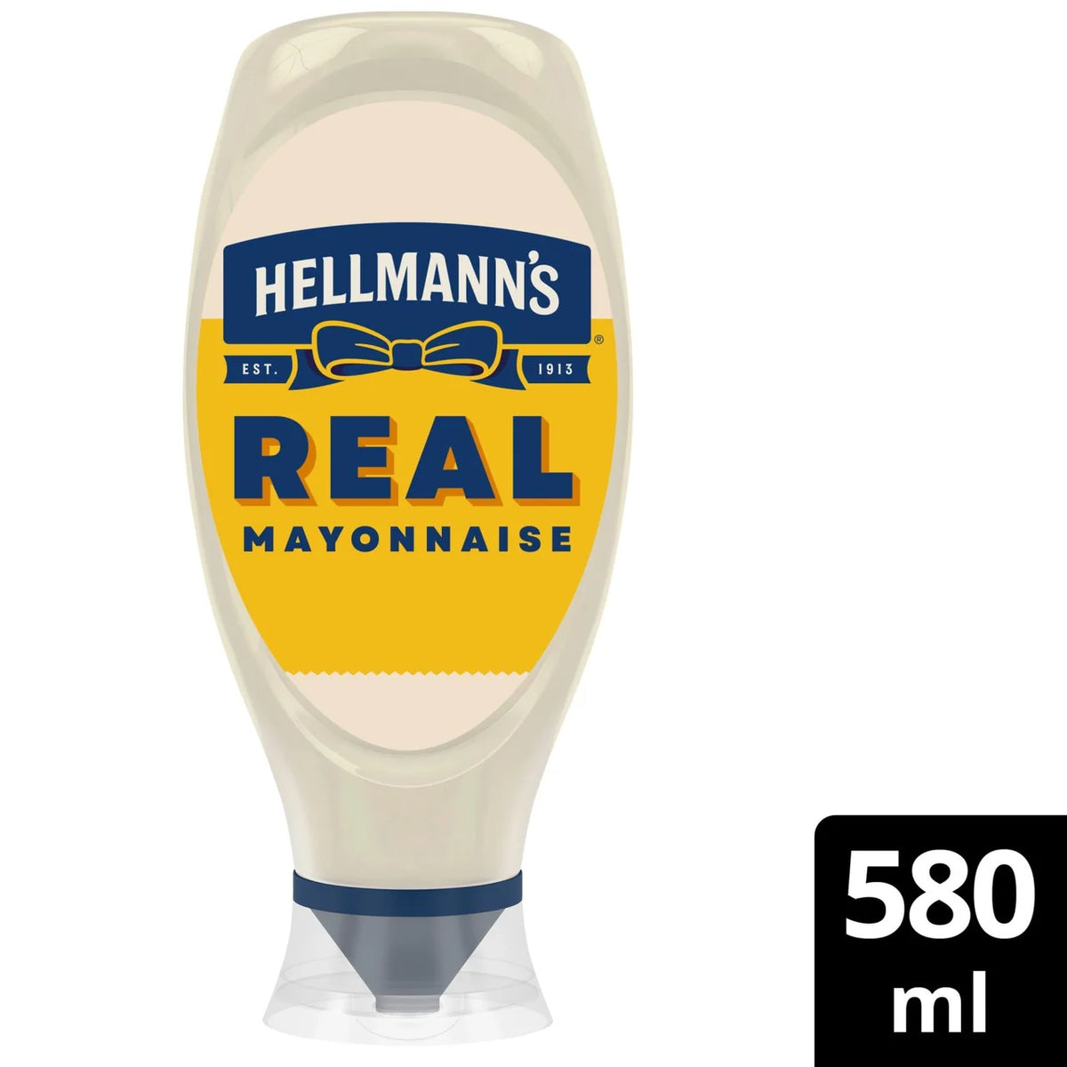 Hellmann's Real Squeezy Mayonnaise 580ml