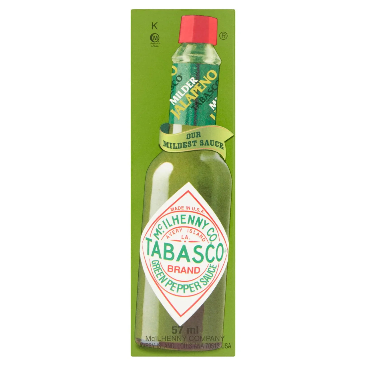 Tabasco Mild Green Pepper Sauce 57ml