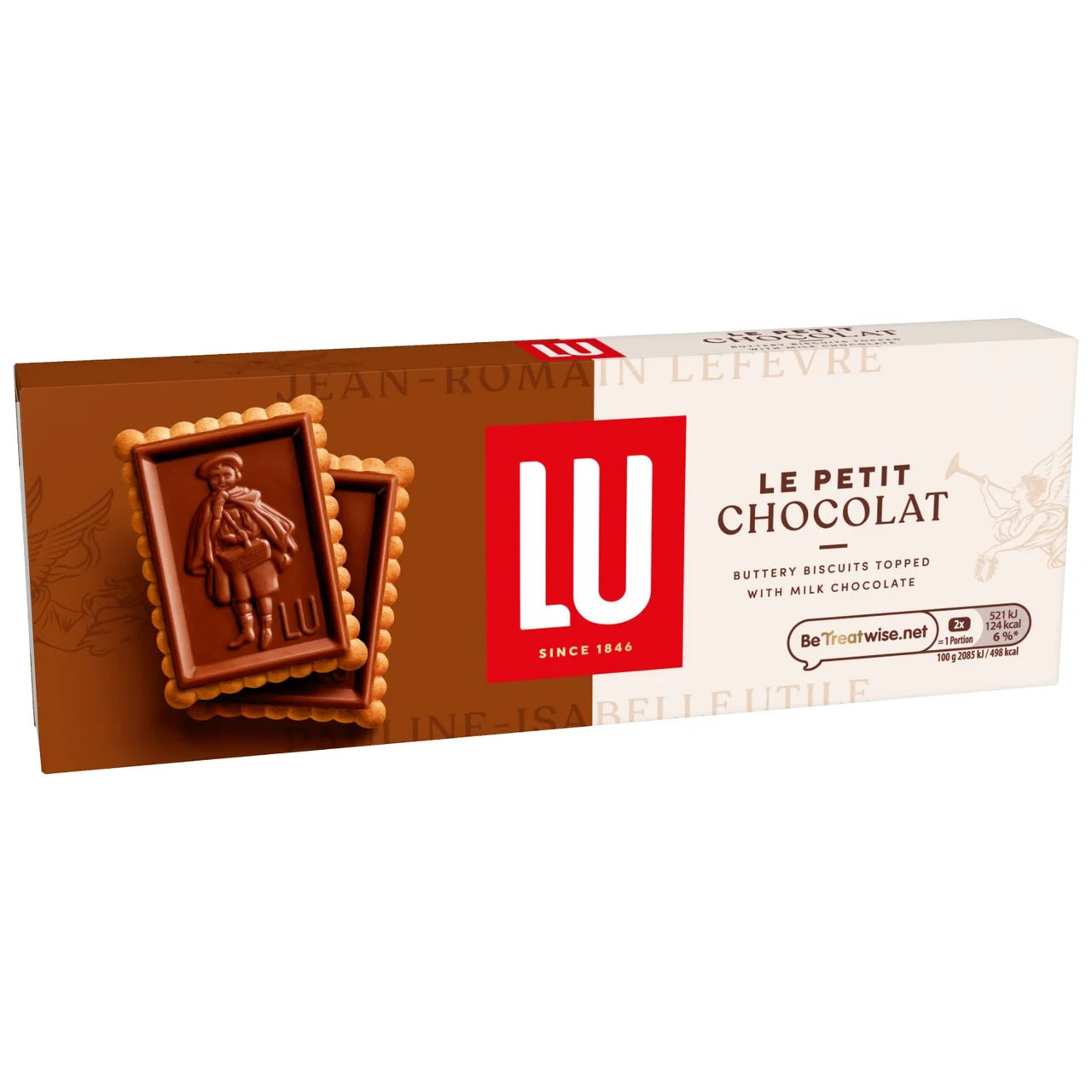 Lu Le Petit Chocolat Chocolate Topped Biscuits 100g