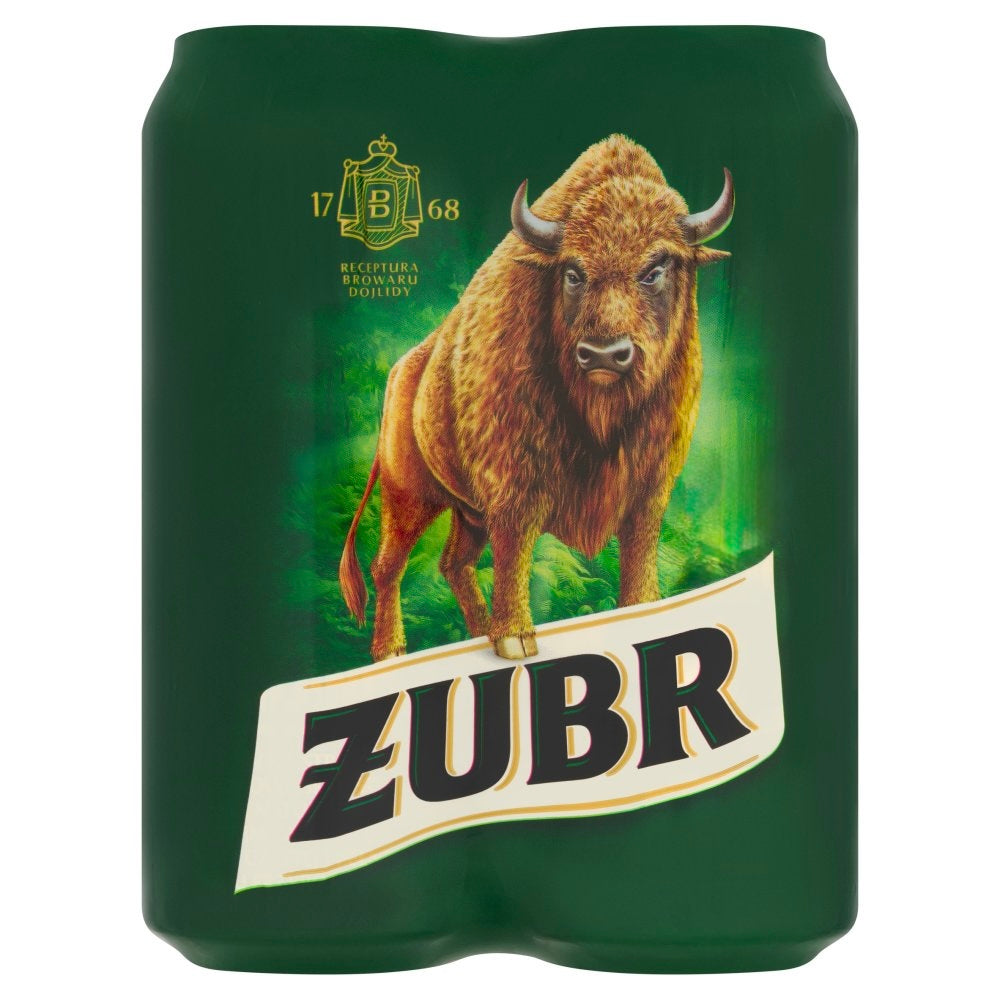 Zubr Polish Lager 4x500ml