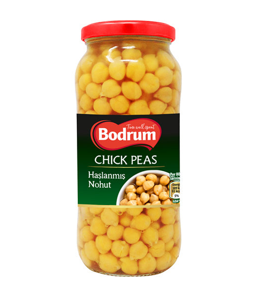 Bodrum Boiled Chickpeas in Jar 540g