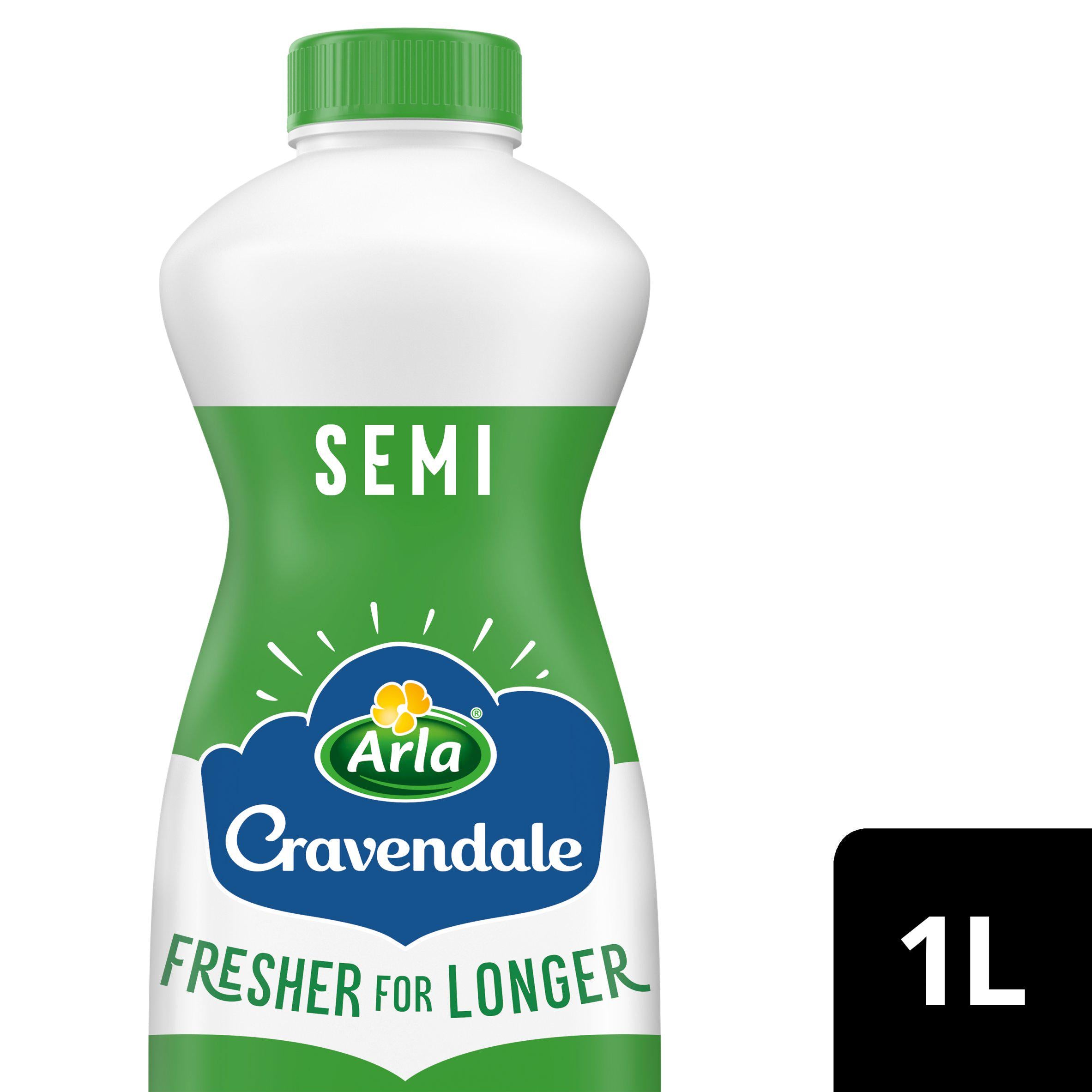 Cravendale Filtered Fresh Semi Skimmed Milk 1 Litre