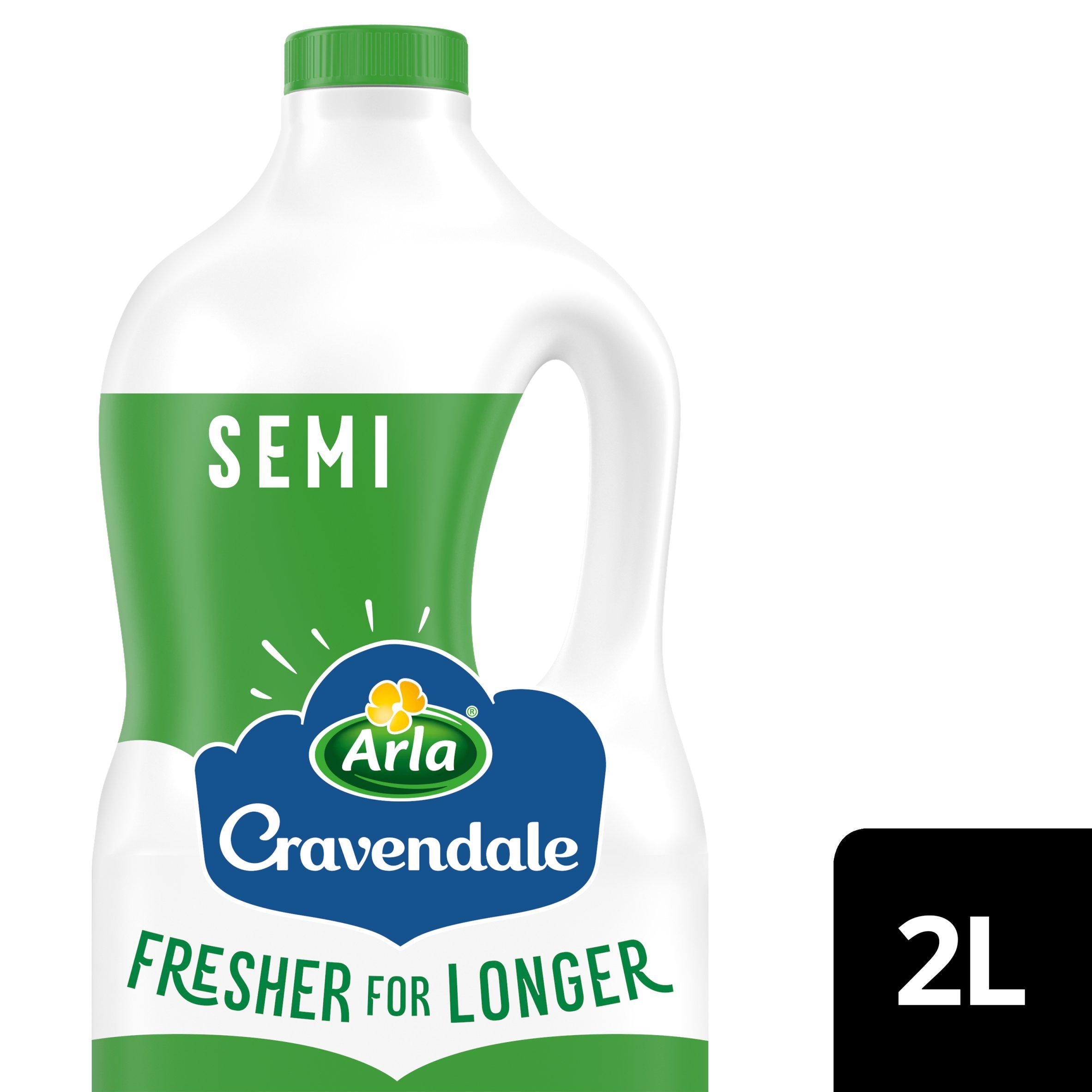 Cravendale Filtered Fresh Semi Skimmed Milk 2 Litre