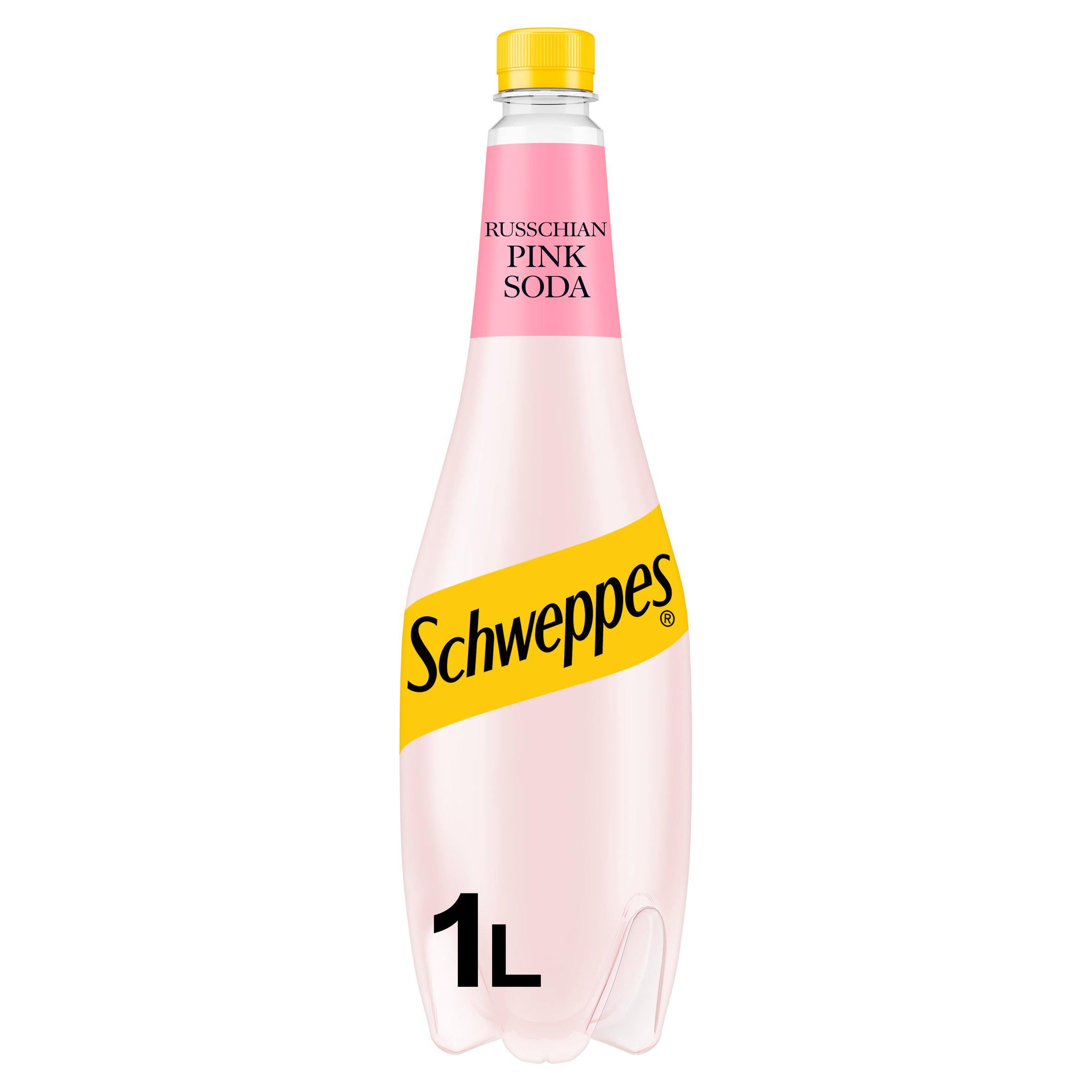 Schweppes Russchian Pink Soda 1 Litre - Moo Local