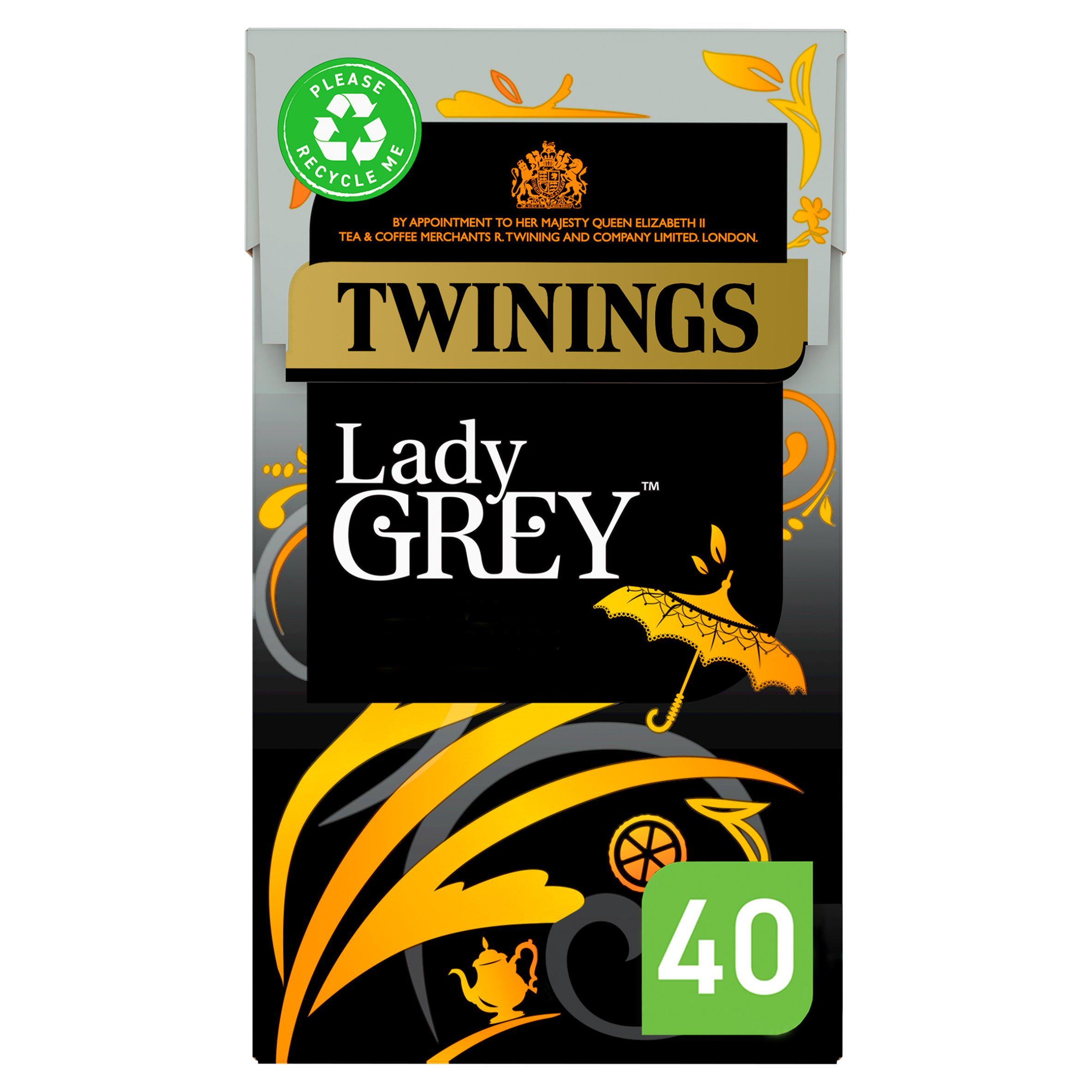 Twinings Lady Grey Plant Based Tea Bags x40