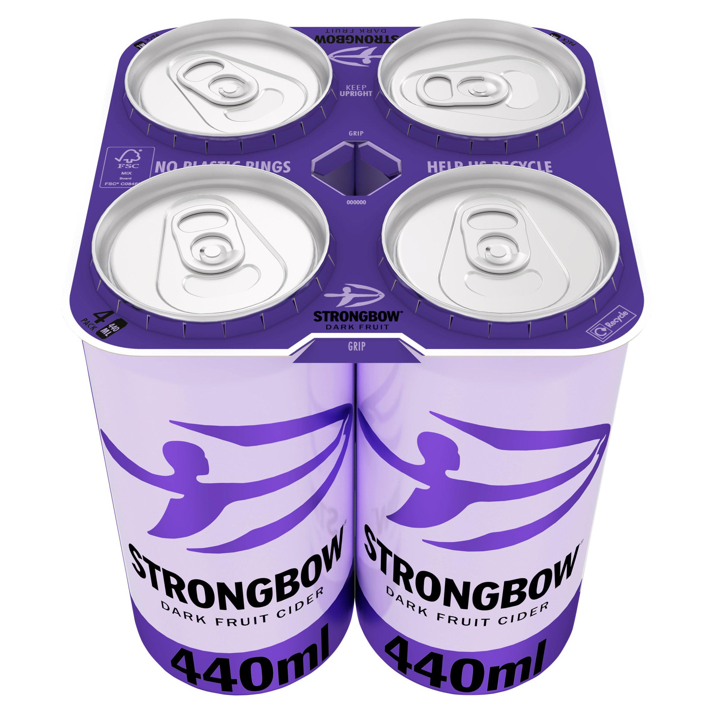 Strongbow Dark Fruit Cider 4x440ml - Moo Local
