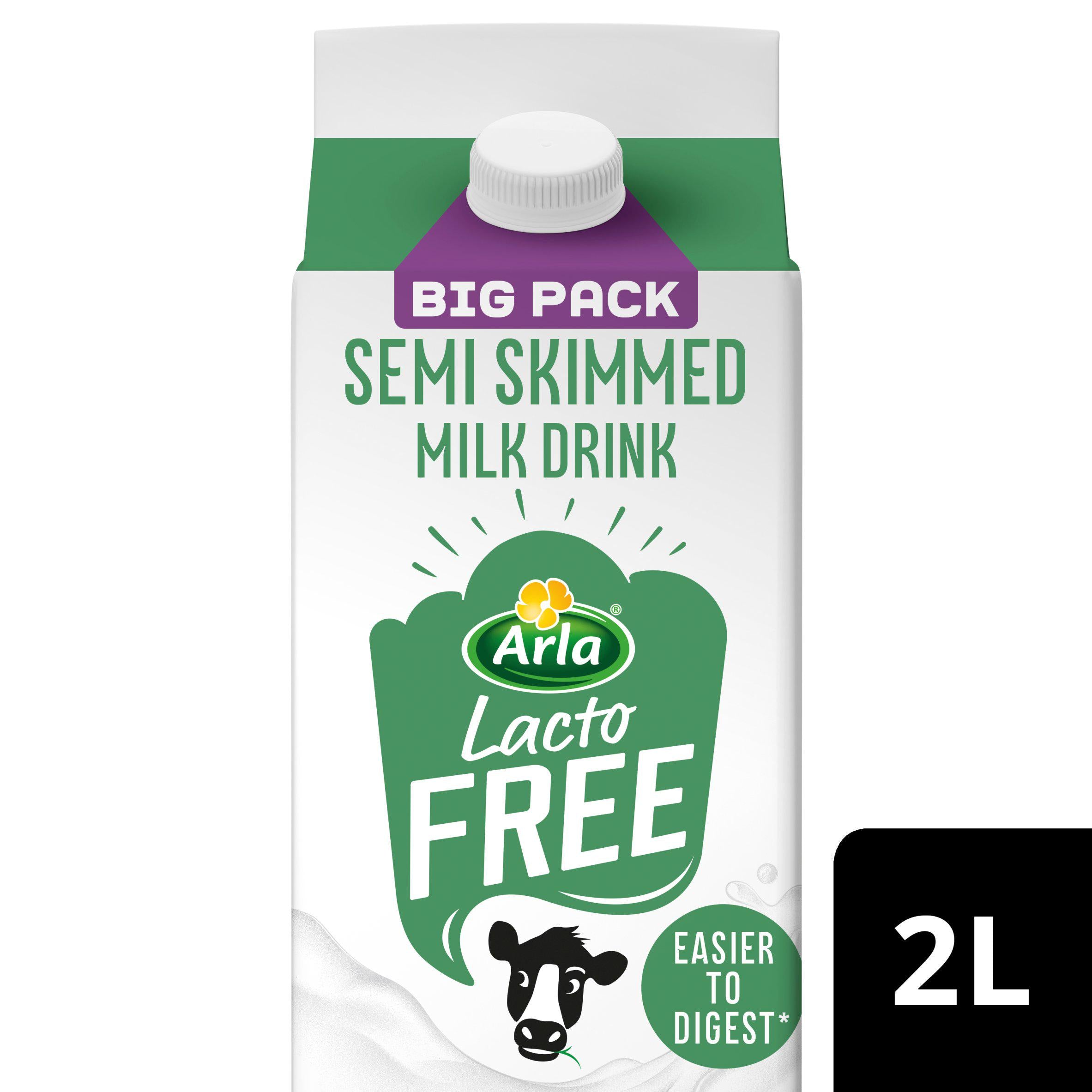Arla Lactofree Fresh Semi Skimmed Milk Drink 2 Litre