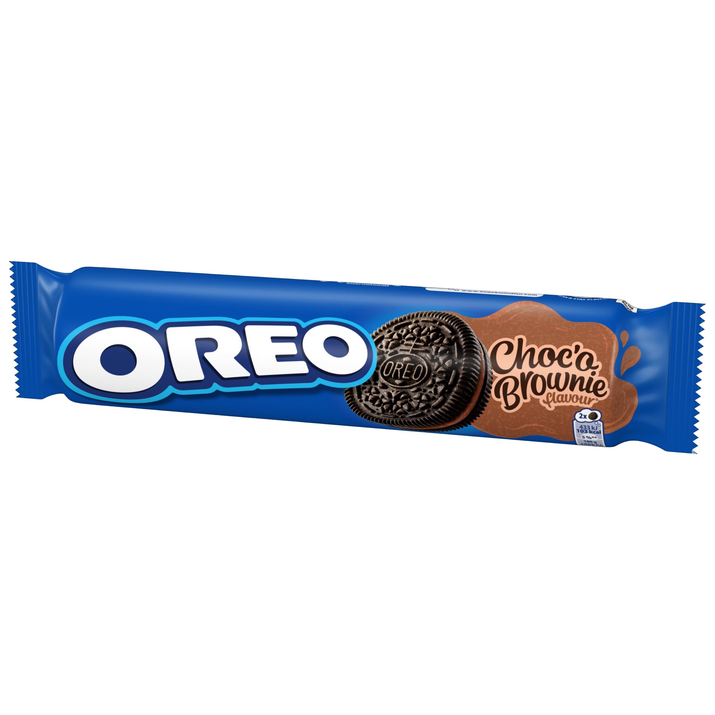 Oreo Choco Brownie Cookie Sandwich Biscuits Pack 154g
