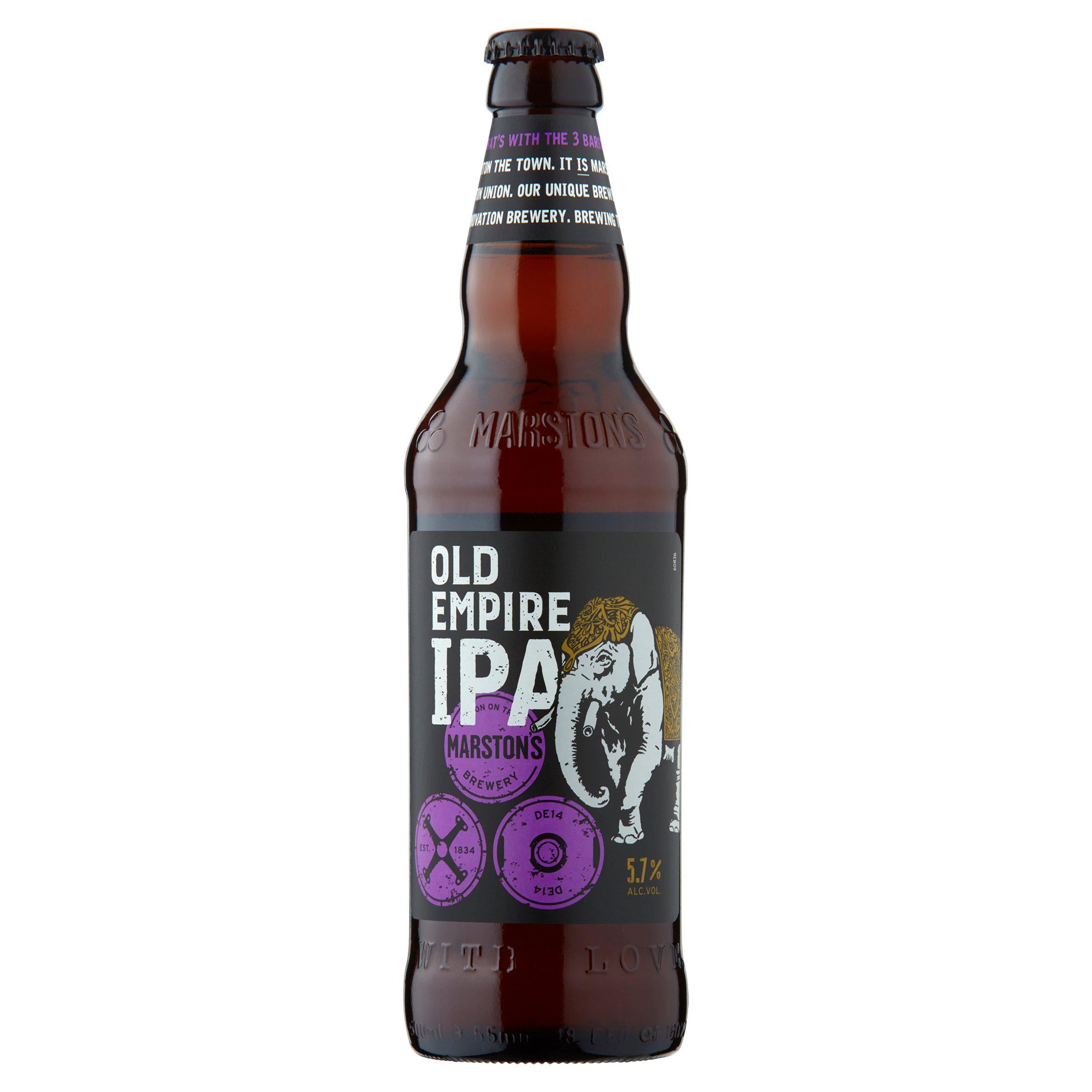 Marston's Old Empire Ale India Pale Ale (IPA) Bottle 500ml