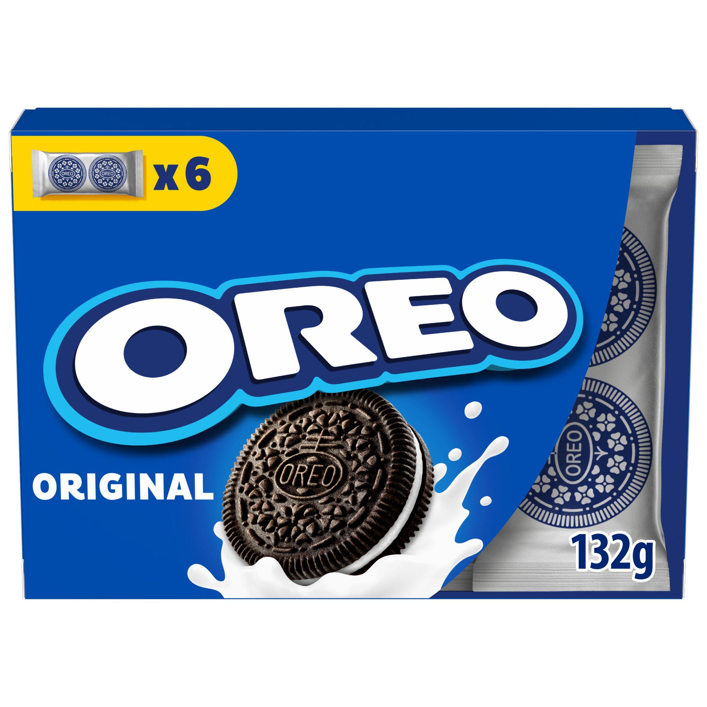 OREO Lunchbox Vanilla Cookies Multipack 6x22