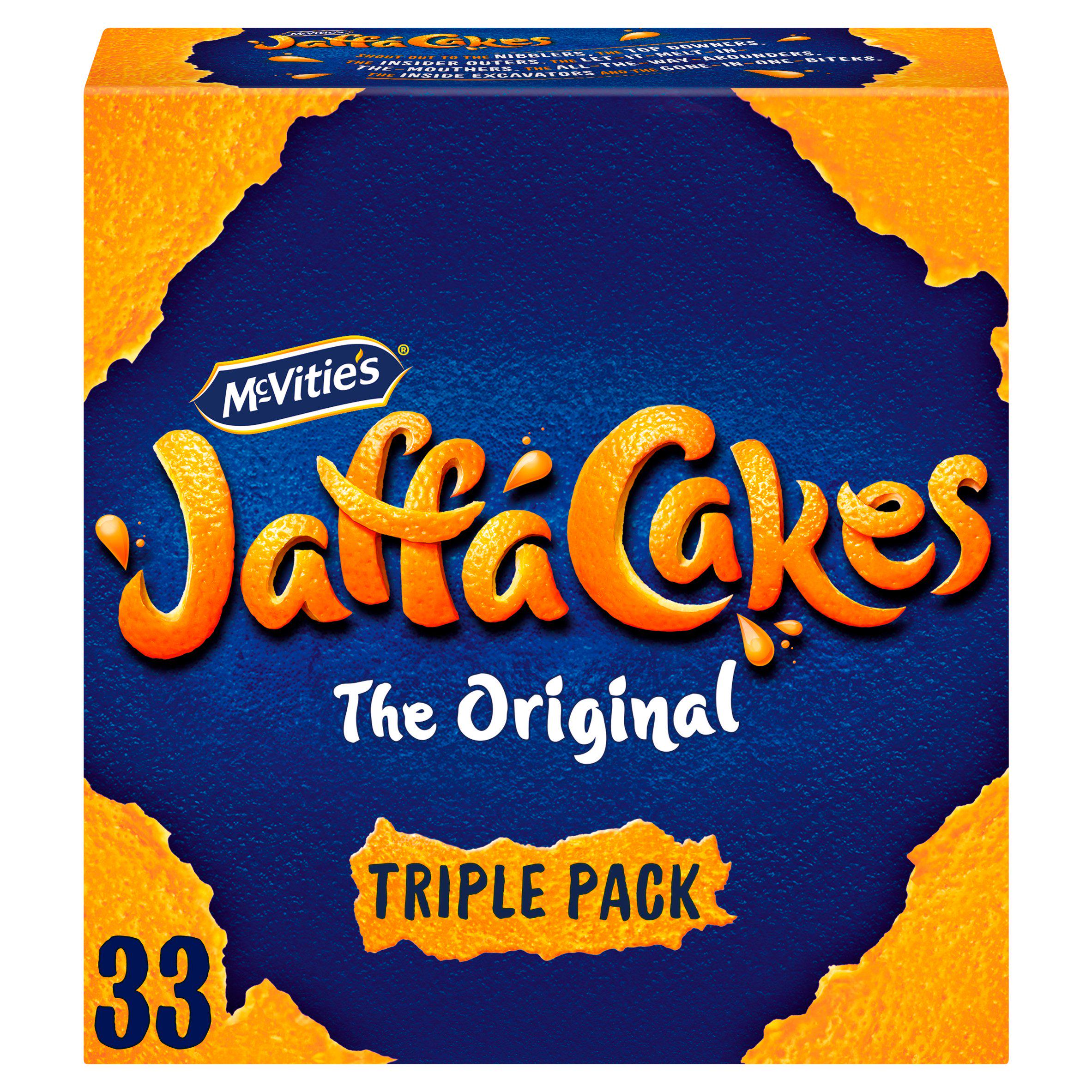 McVitie's Jaffa Cakes Original Triple Pack Biscuits x30