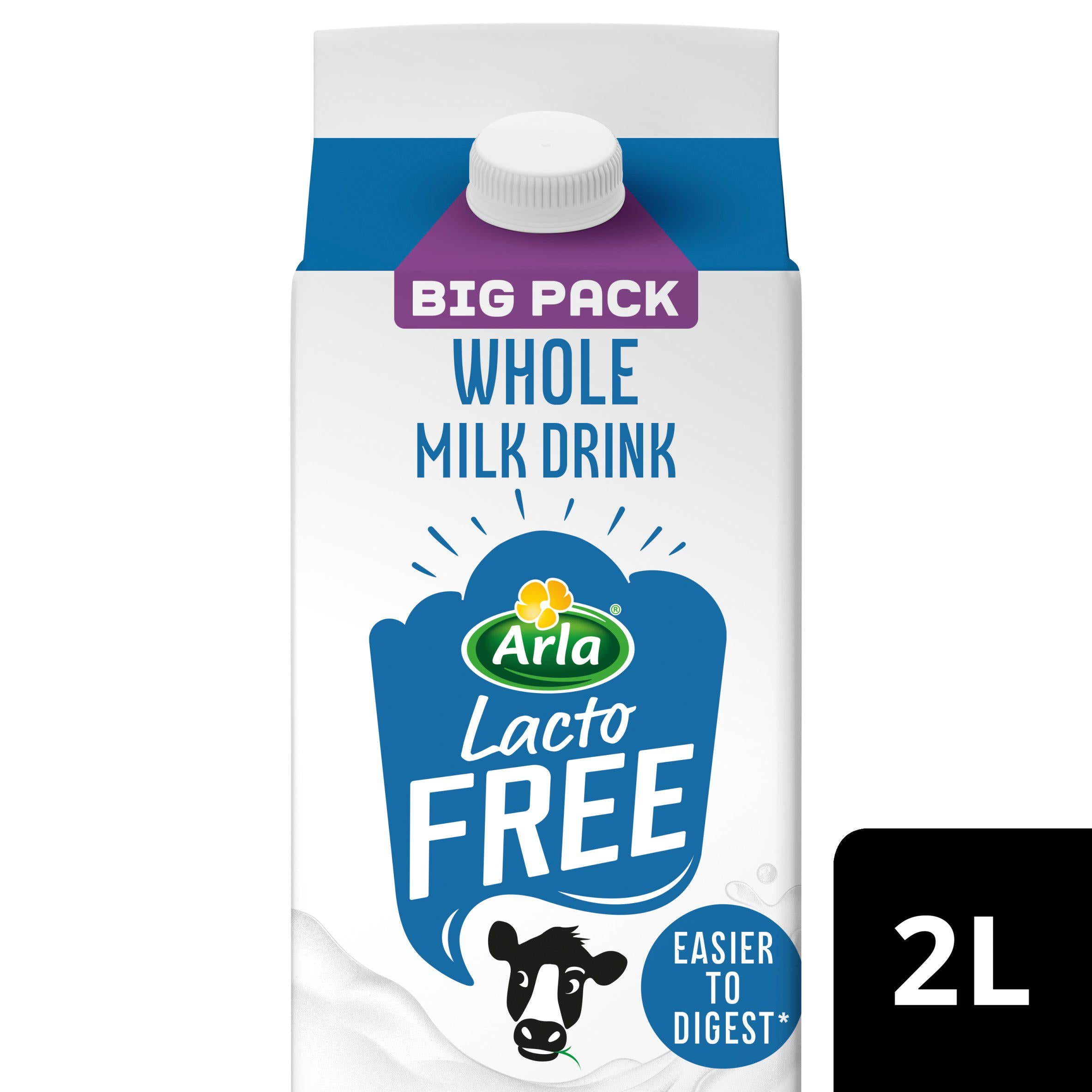 Arla Lactofree Fresh Whole Milk Drink 2 Litre