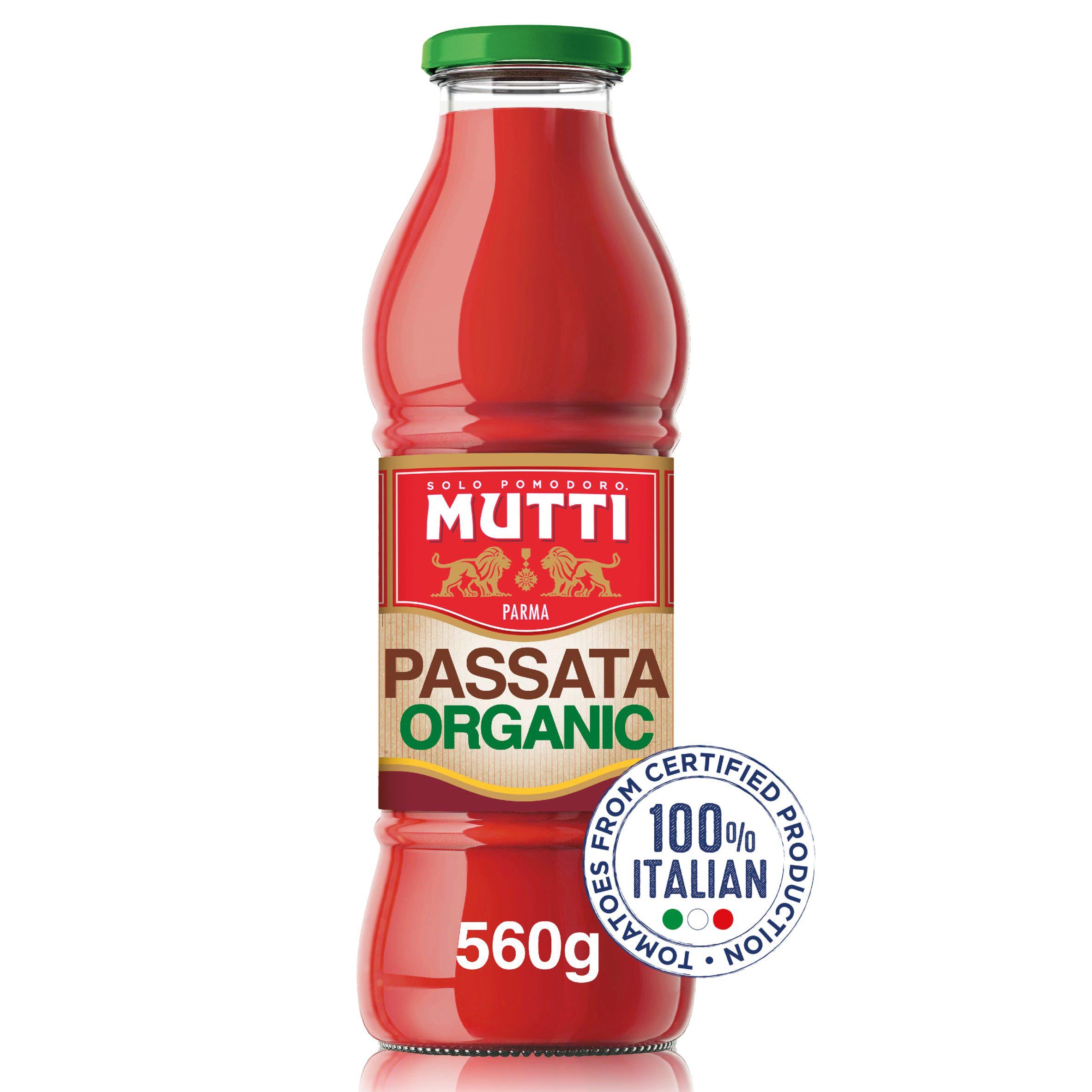 Mutti Organic Tomato Passata 560g