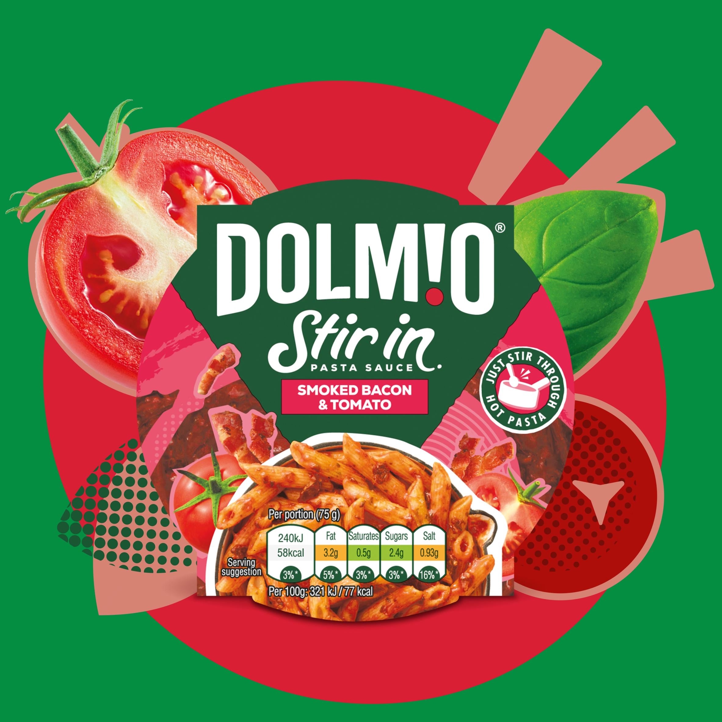 Dolmio Stir In Bacon & Tomato Pasta Sauce 150g
