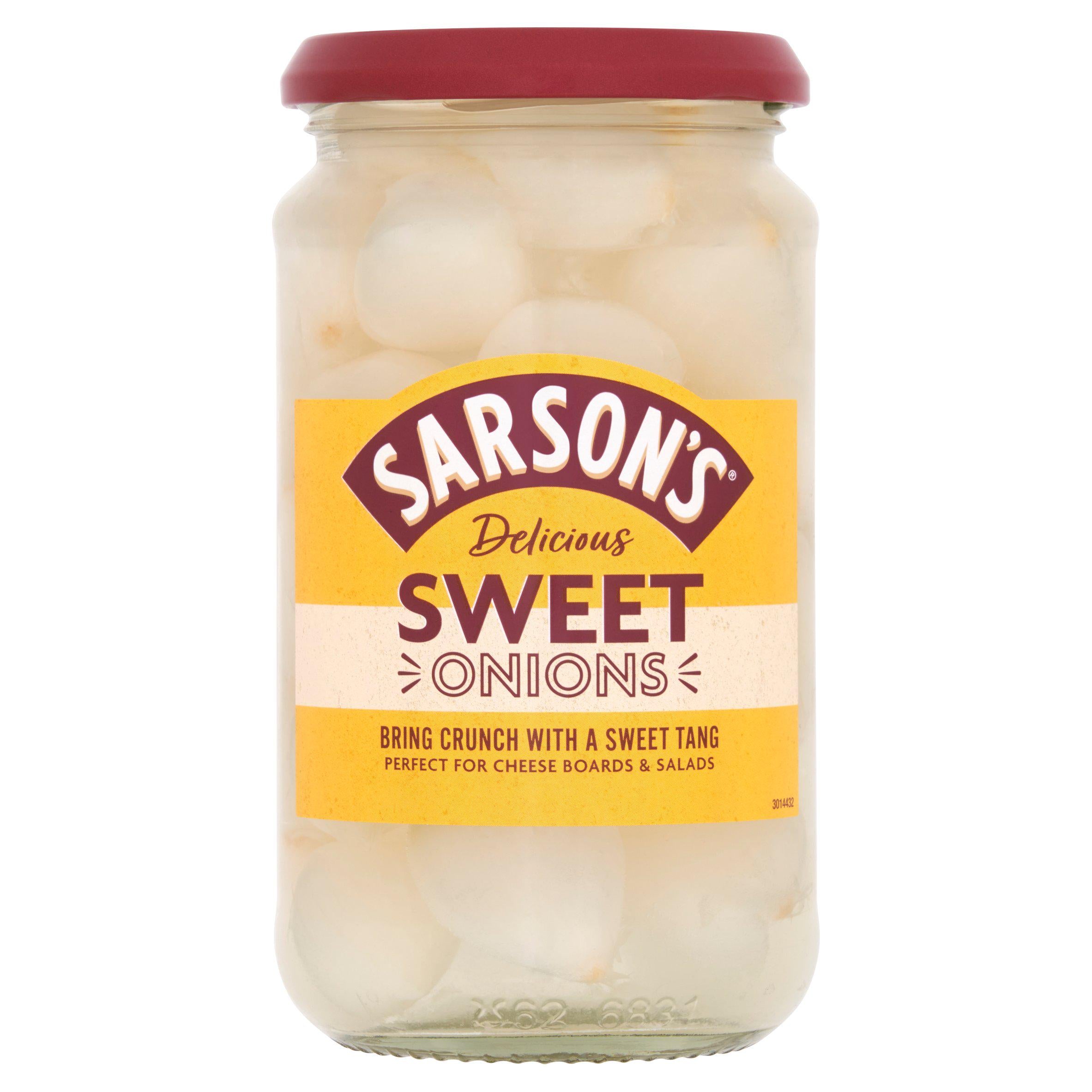 Sarson's Sweet Onions 460g