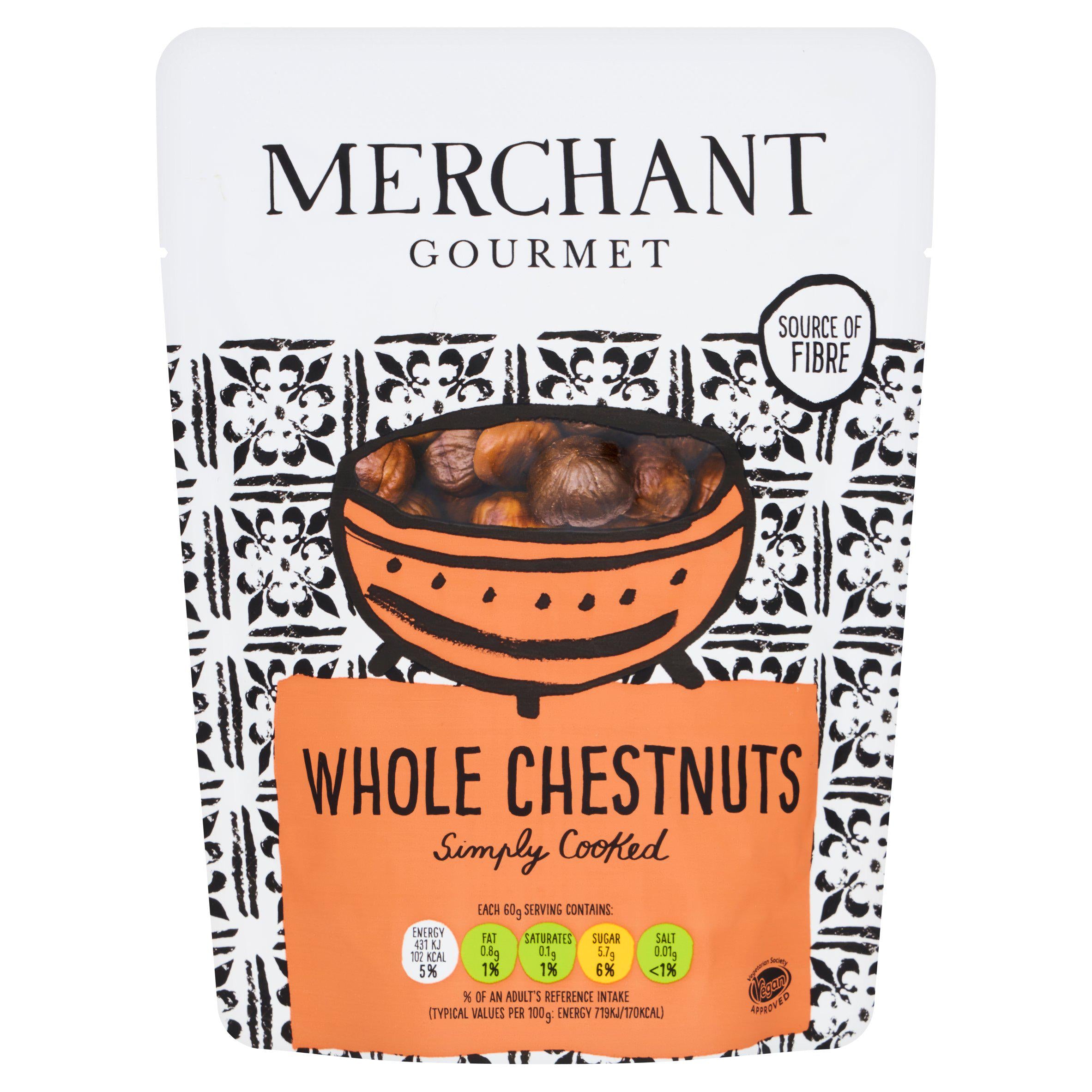 Merchant Gourmet Whole Chestnuts 180g