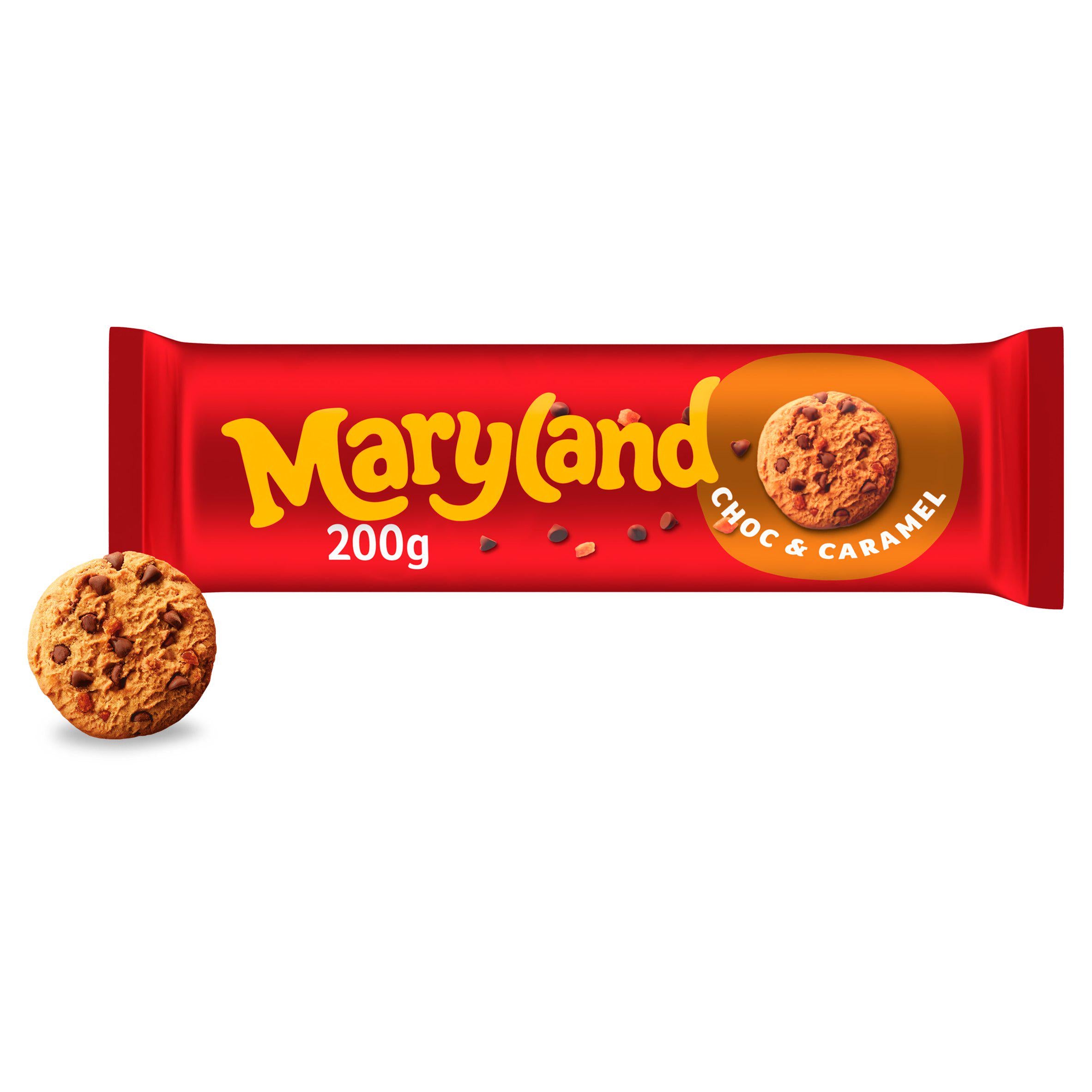 Maryland Caramel & Chocolate Chip Cookies 200g