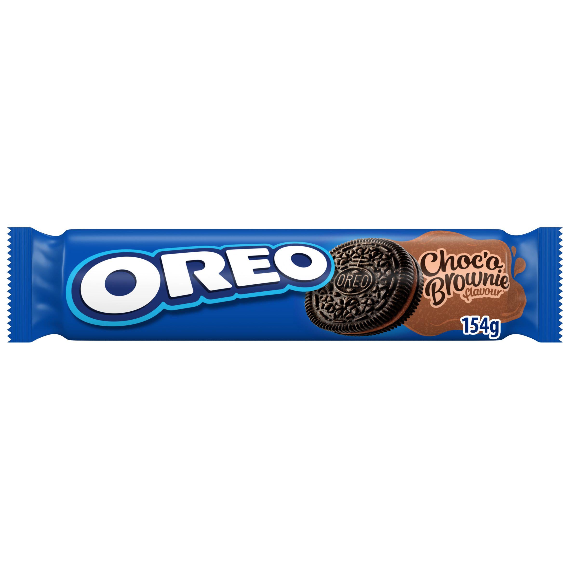 Oreo Choco Brownie Cookie Sandwich Biscuits Pack 154g