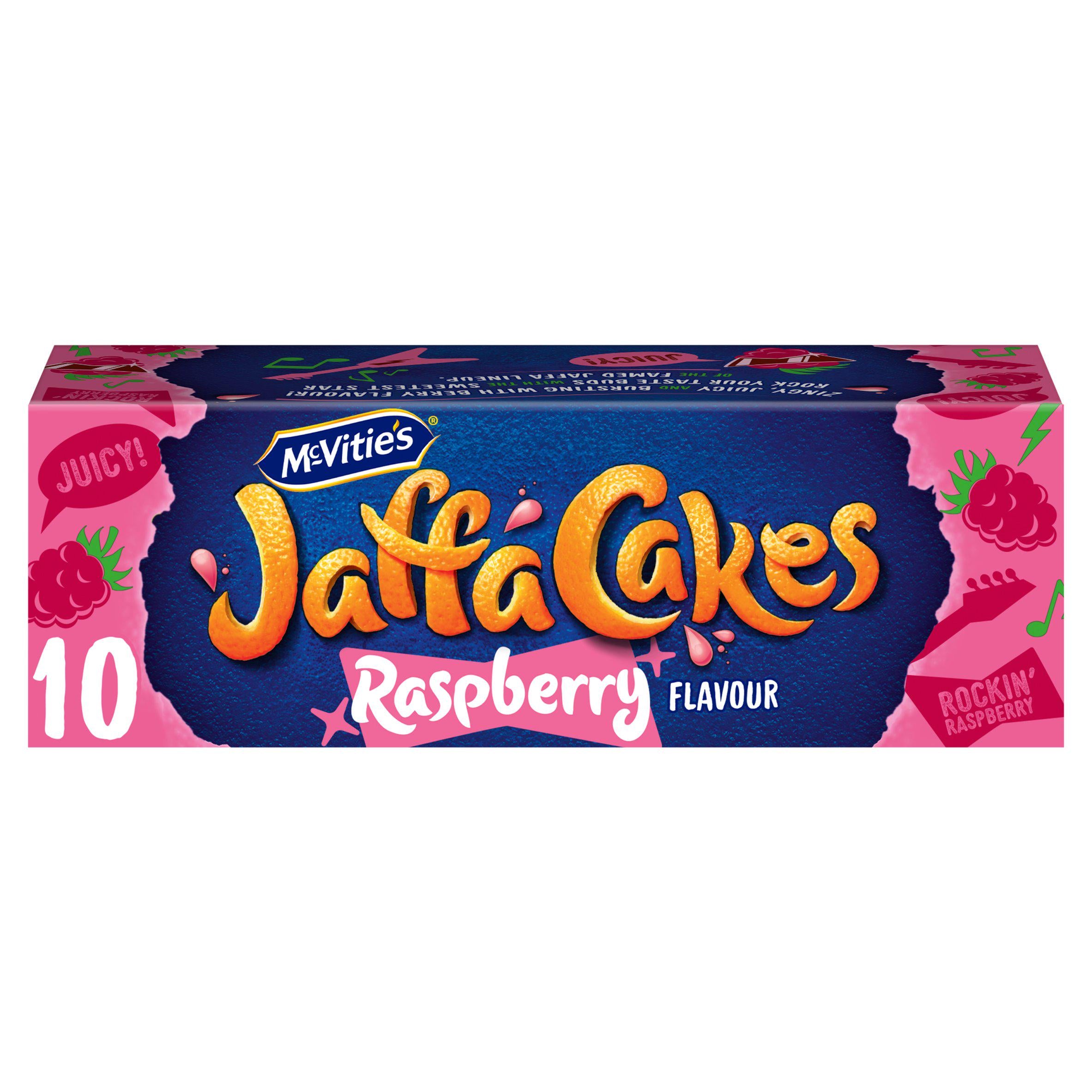 McVitie's Jaffa Cakes Original Raspberry Flavour Biscuits x10