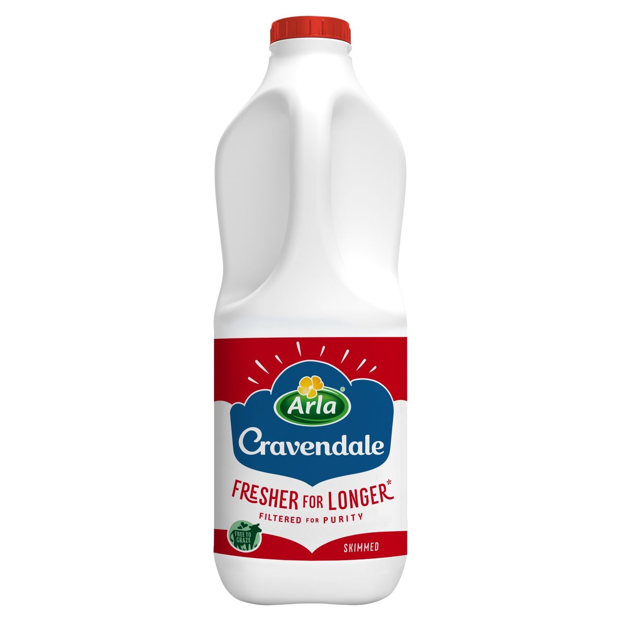 Cravendale Filtered Fresh Skimmed Milk 2 Litre