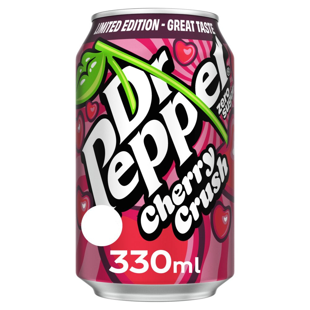 Dr Pepper Zero Cherry Crush 330ml