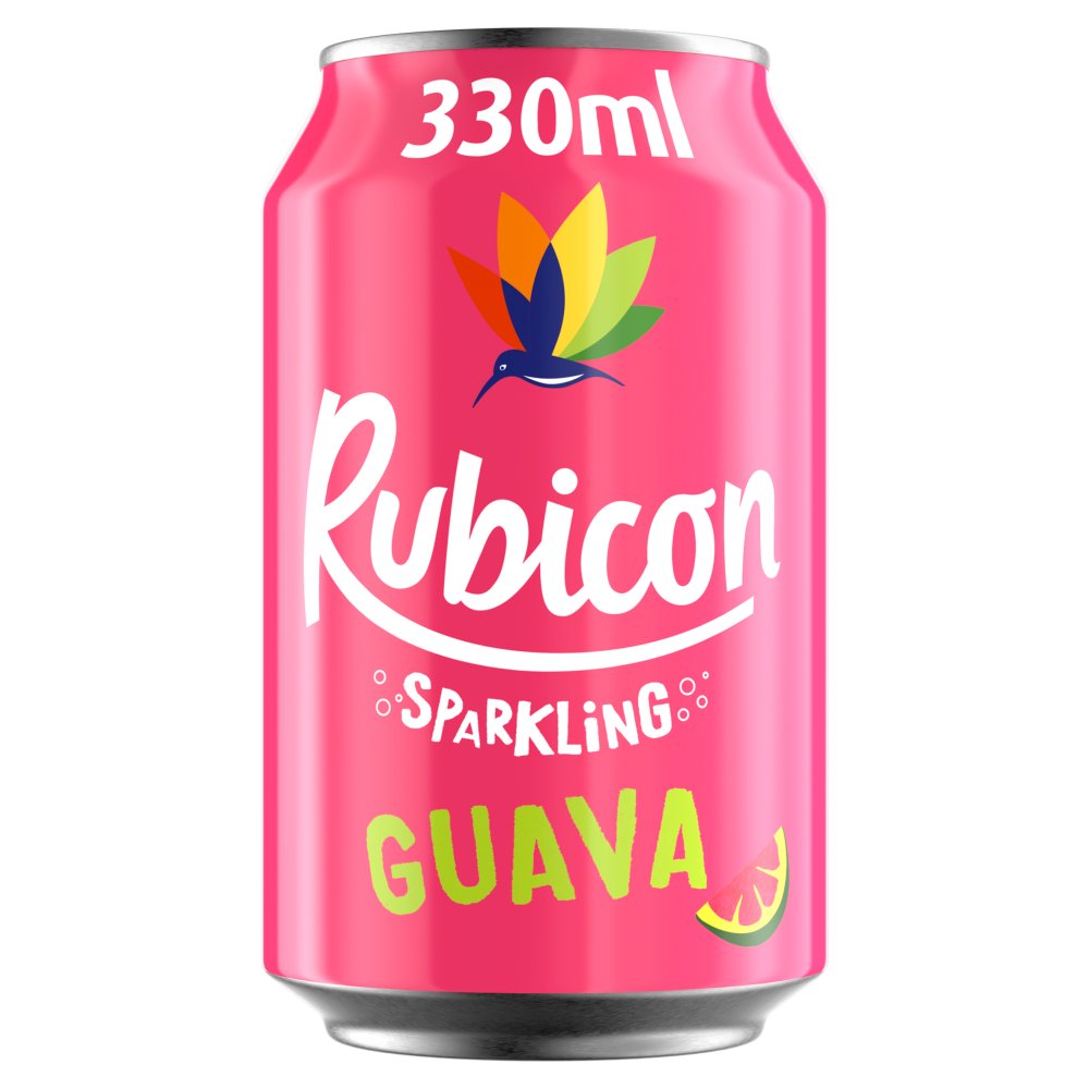 Rubicon Sparkling Guava Juice Drink 330ml - Moo Local