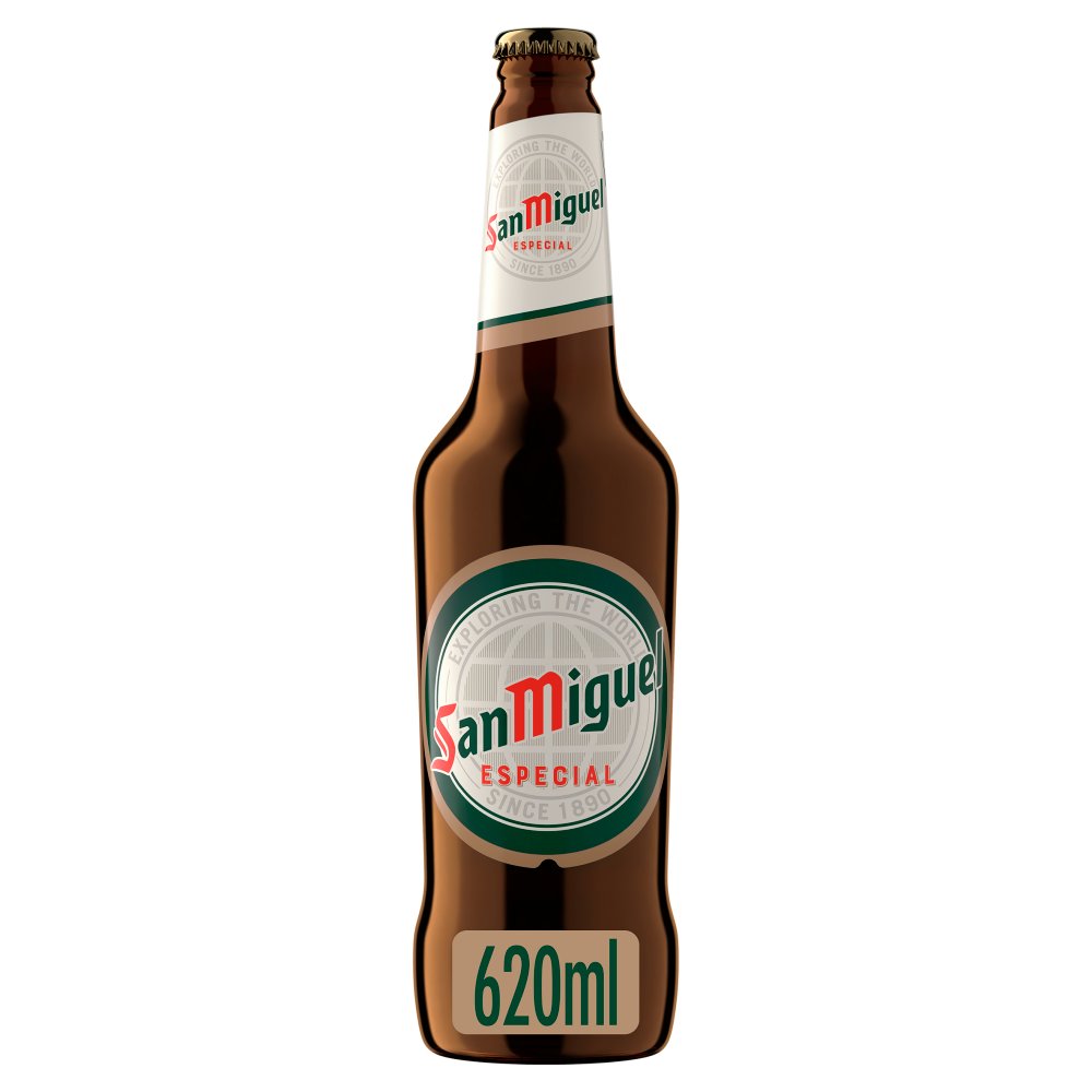 San Miguel Premium Lager Beer Bottle 620ml