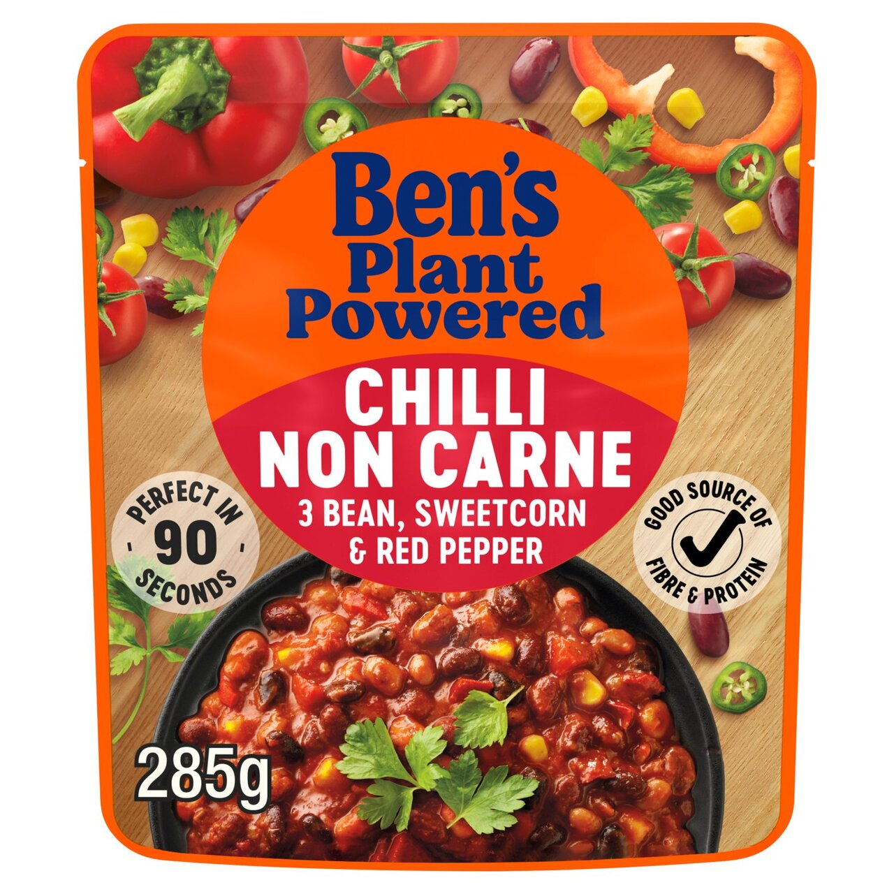 Ben's Plant Powered Chilli Non Carne 285g