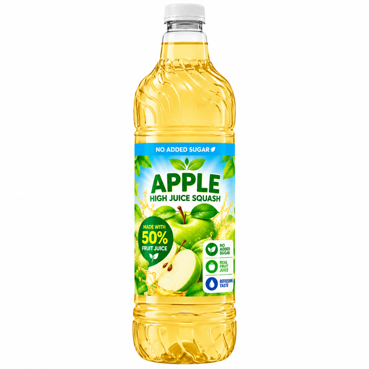 Apple High Juice Squash, No Added Sugar 1 Litre