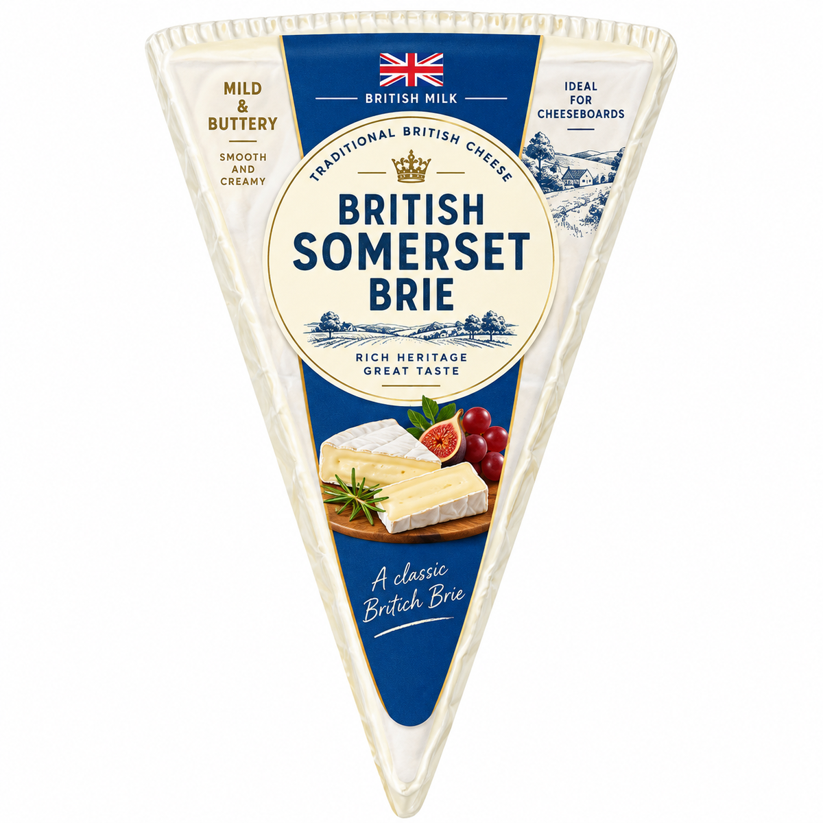 British Somerset Brie Cheese 230g