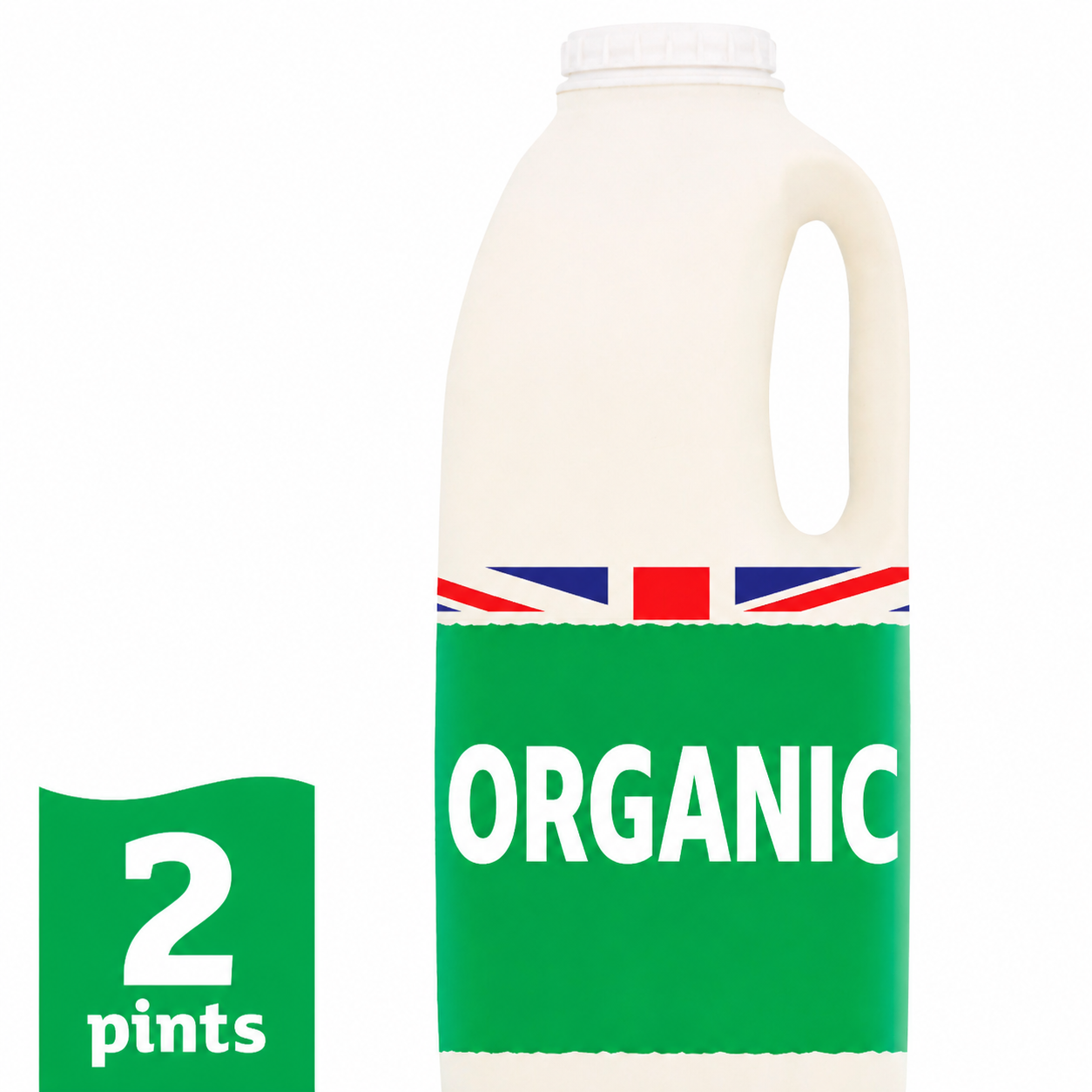 British Organic Semi Skimmed Milk 1.13L (2 pint)