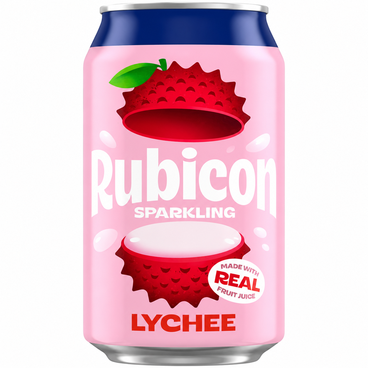Rubicon Sparkling Lychee Juice Drink Can 330ml