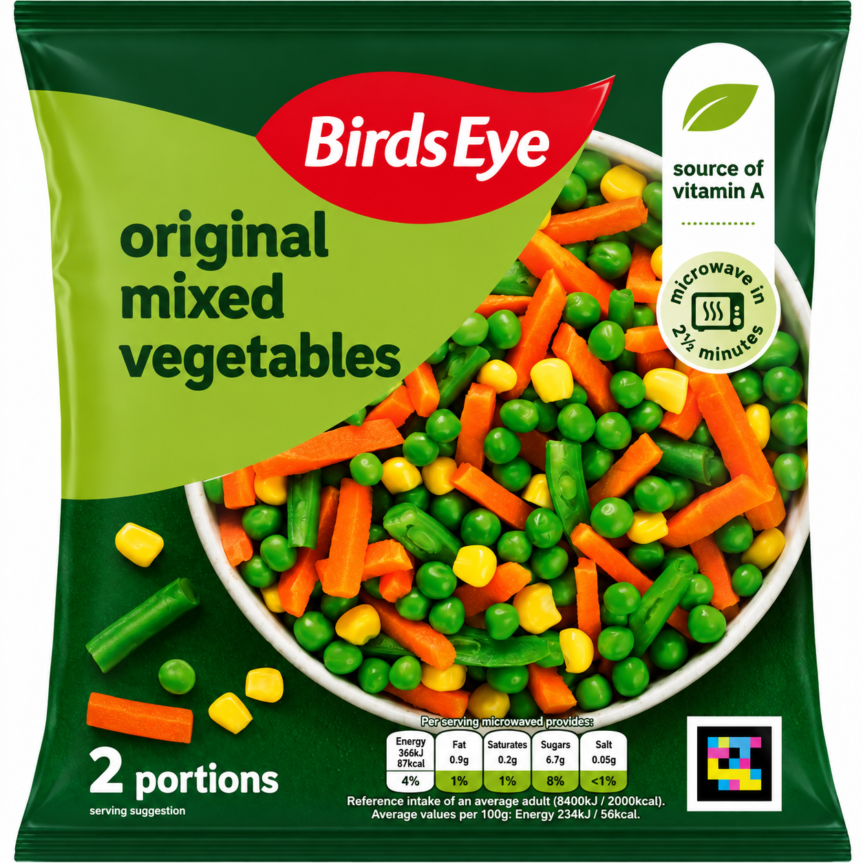 Birds Eye Mixed Vegetables 340g