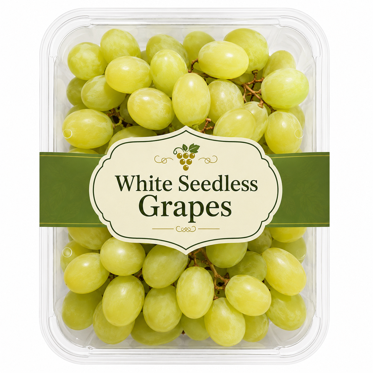 White Seedless Grapes 500g