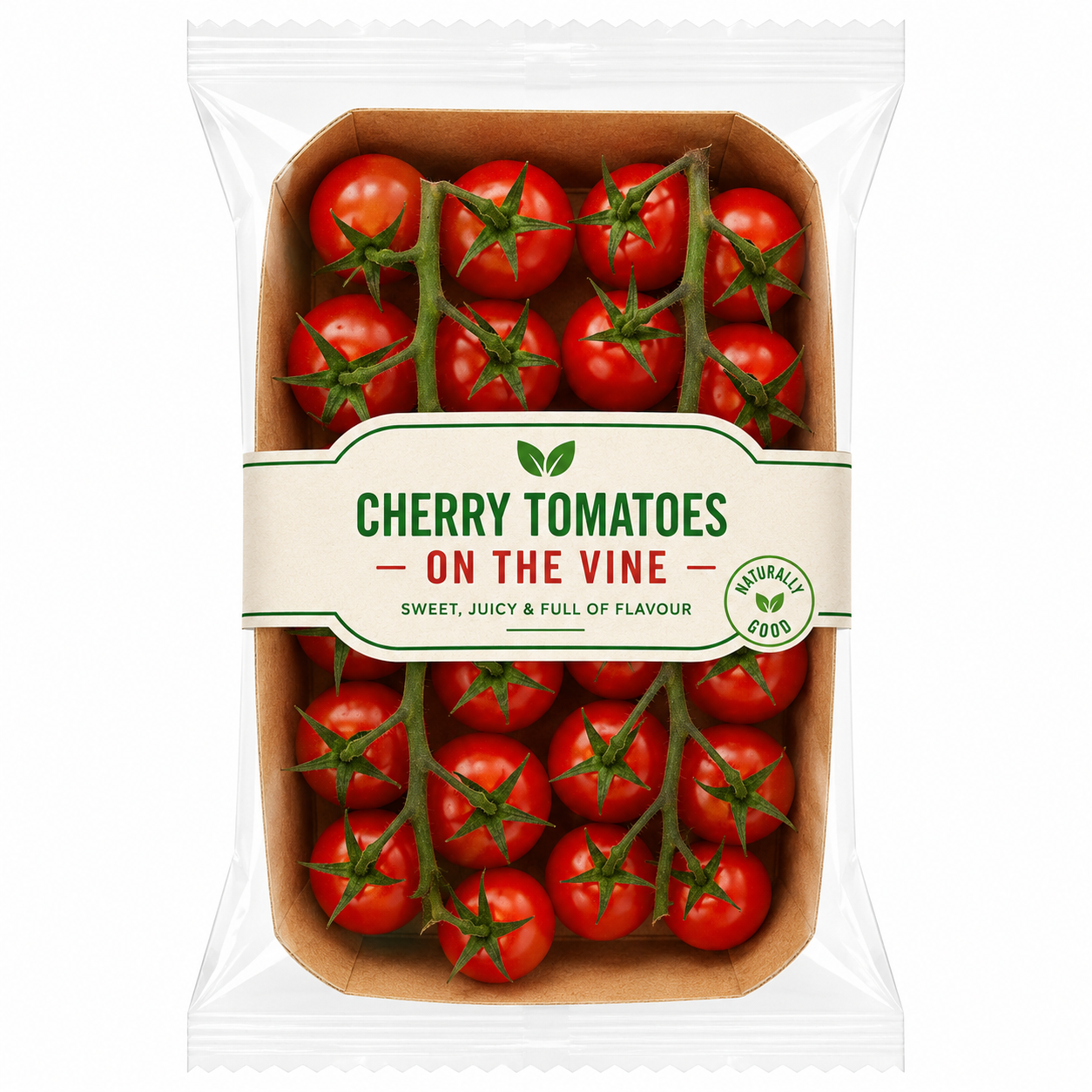 Cherry Tomatoes On The Vine 250g