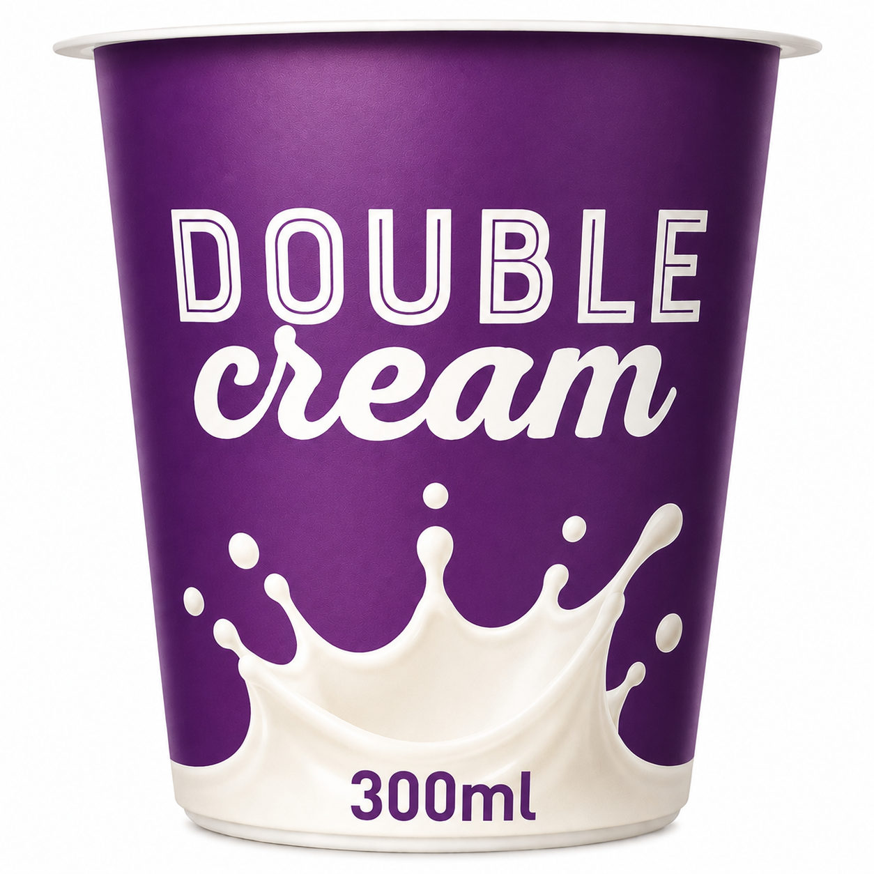 British Fresh Double Cream 300ml (Retailer's Own Brand)