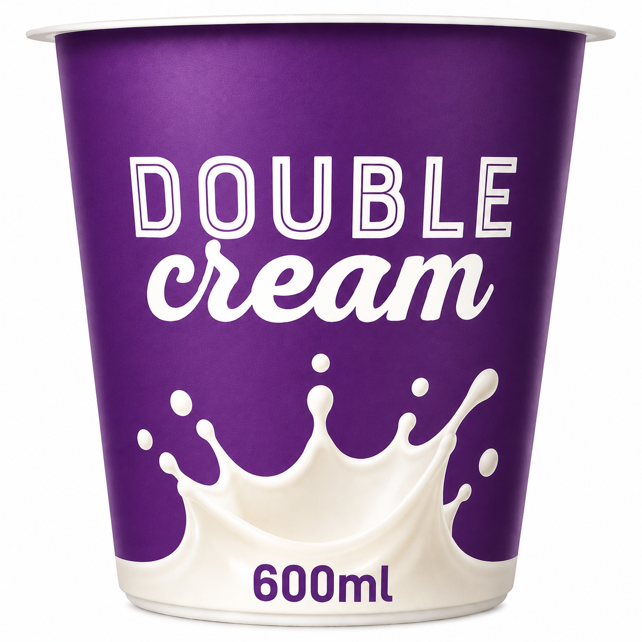 British Fresh Double Cream 600ml (Retailer's Own Brand)