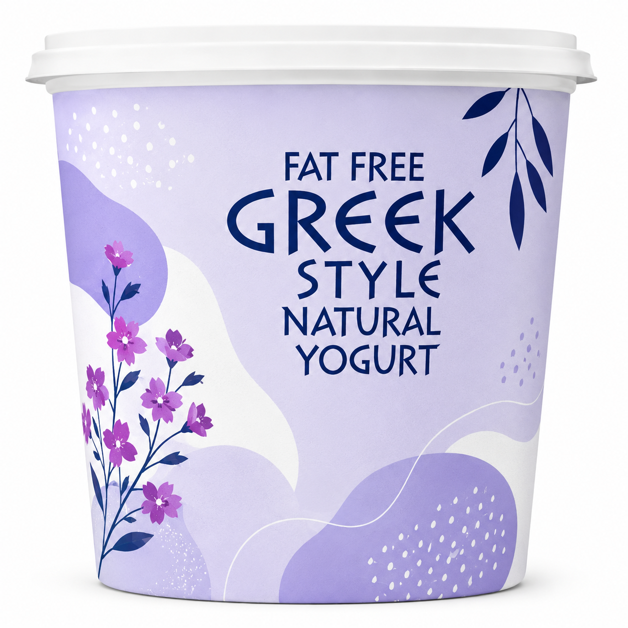 Greek Style Fat Free Natural Yogurt 1kg (Retailer's Own Brand)