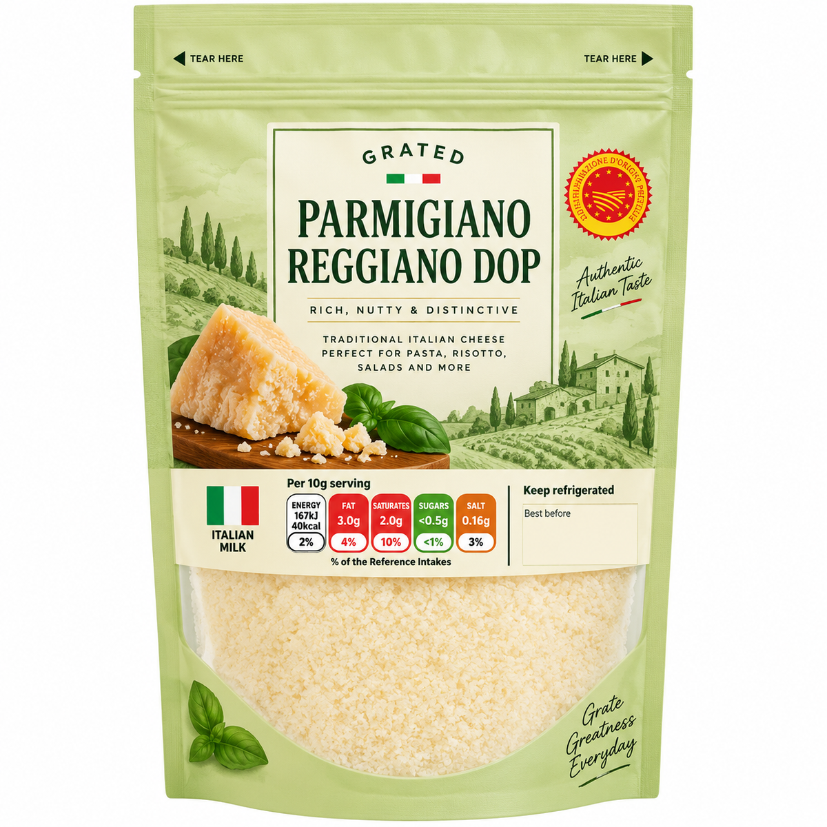 Grated Parmesan Cheese 120g