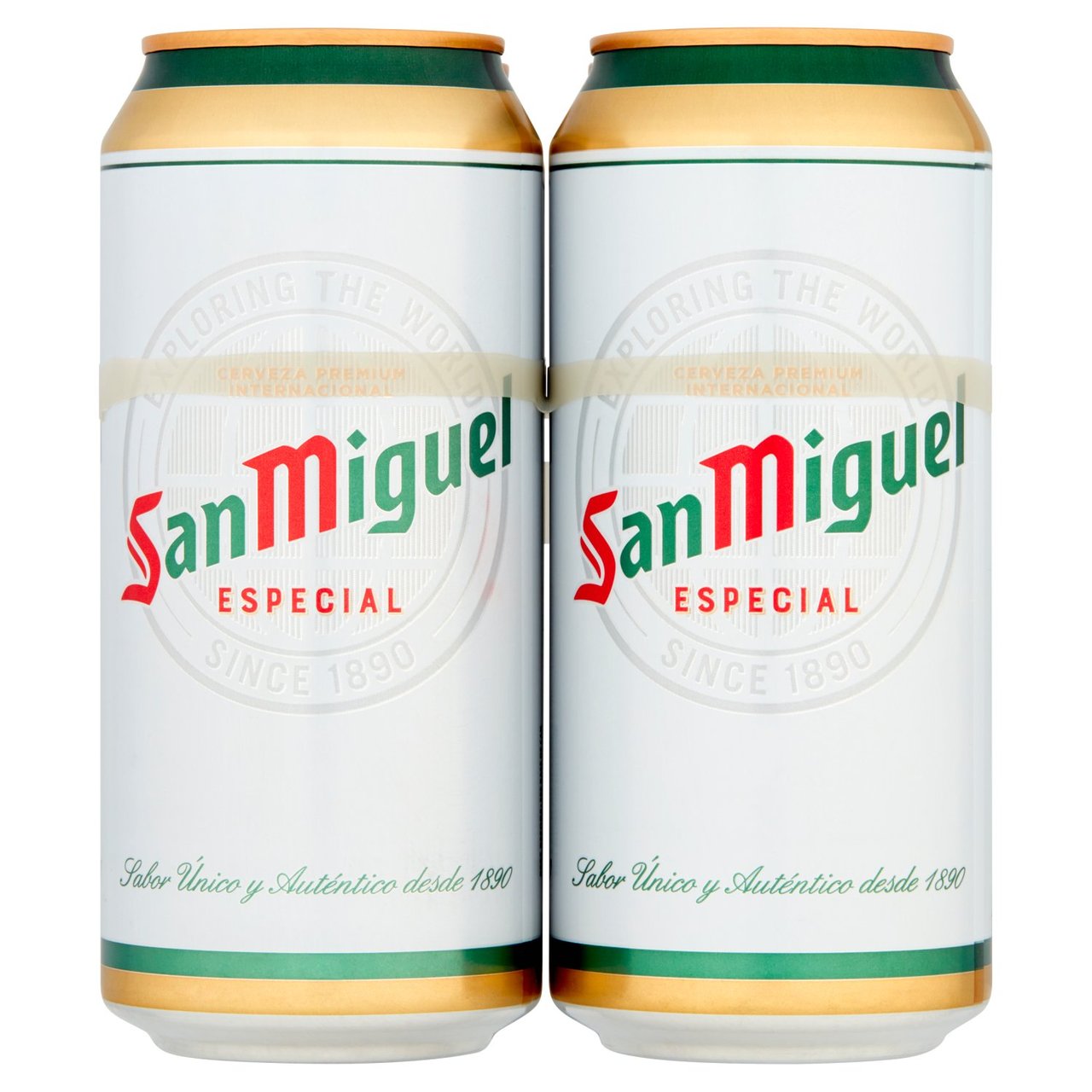 San Miguel Premium Lager Beer Cans 4x440ml - Moo Local