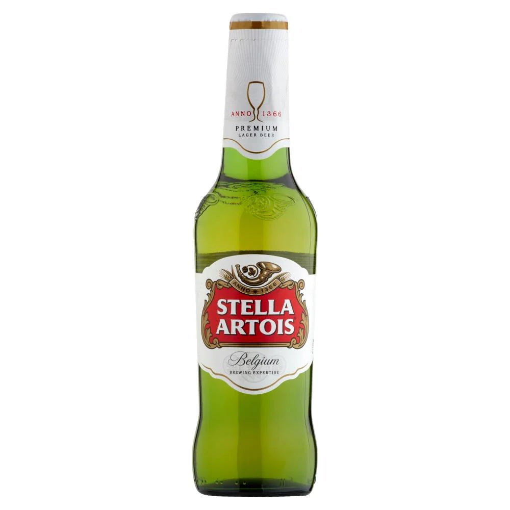 Stella Artois Lager Beer Small Bottle 284ml
