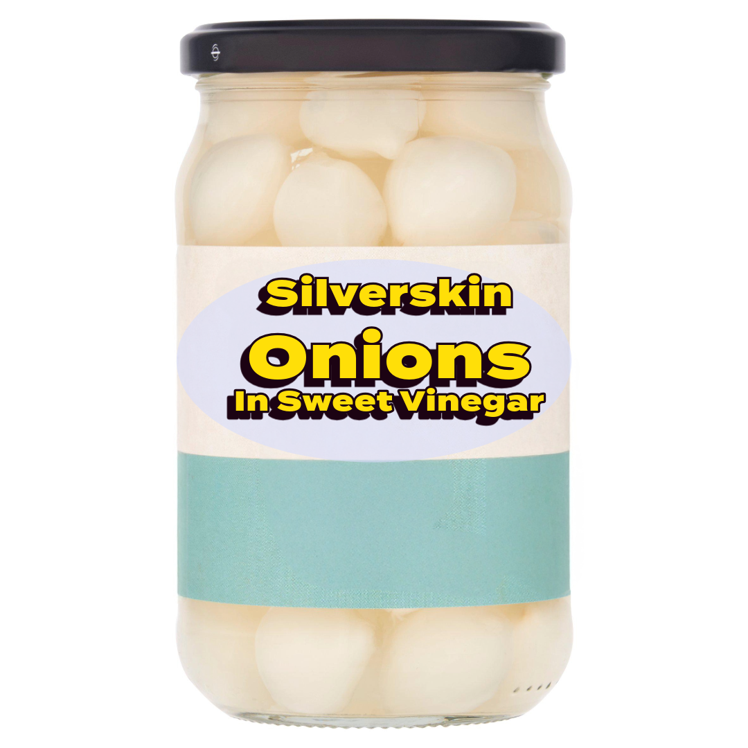 Silverskin Sweet Onions in Vinegar 440g