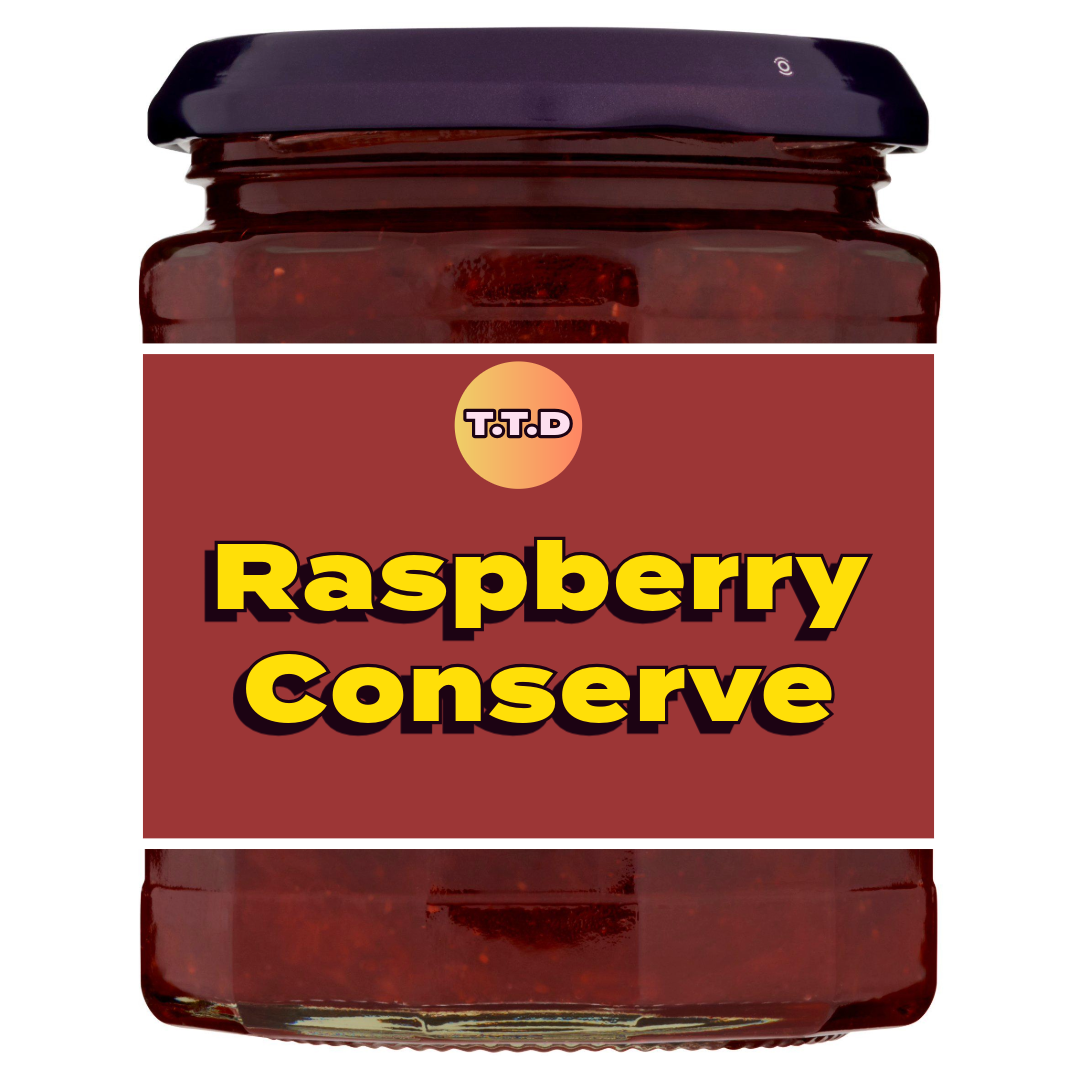 Raspberry Conserve (TTD) 340g