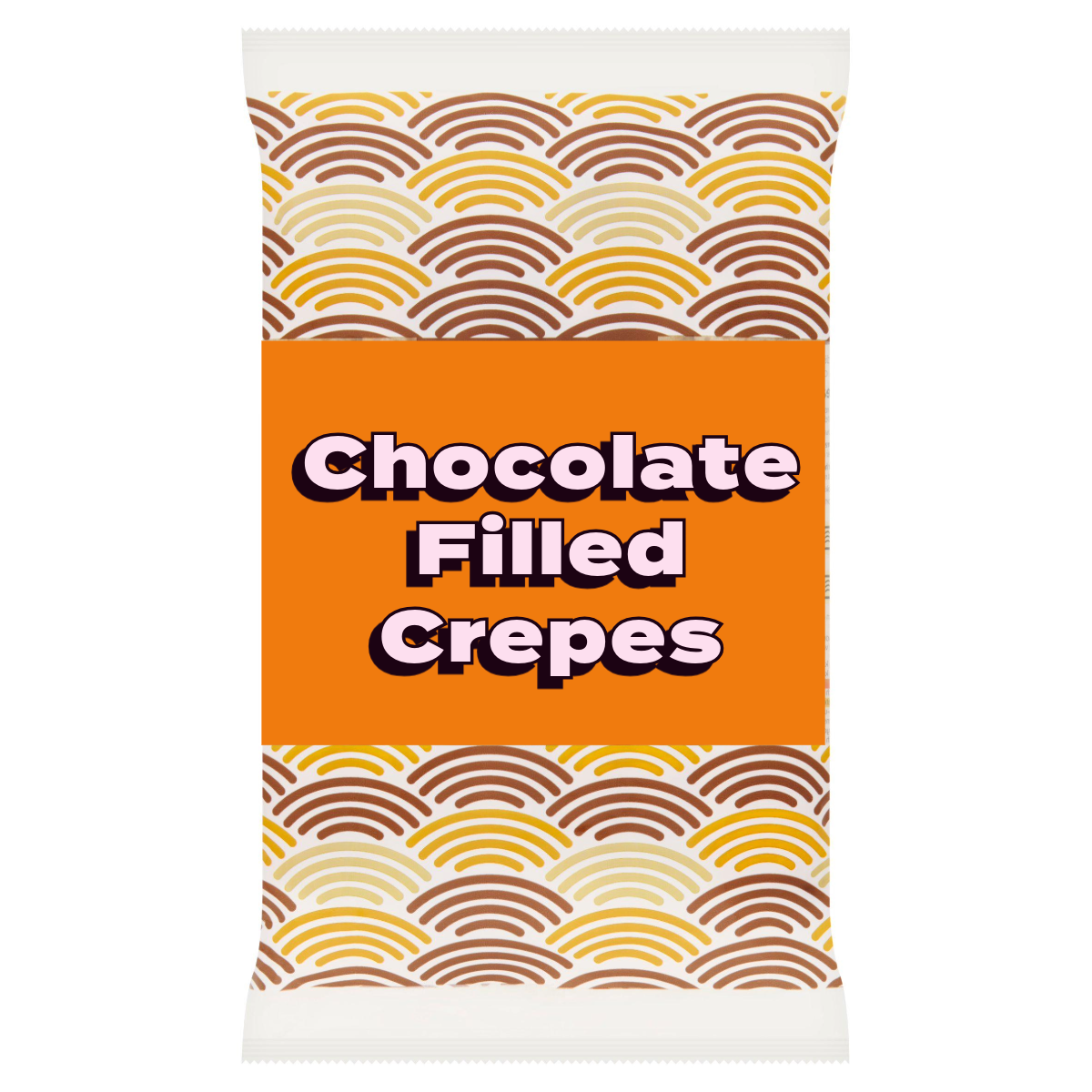 Chocolate Filled Crepes x6