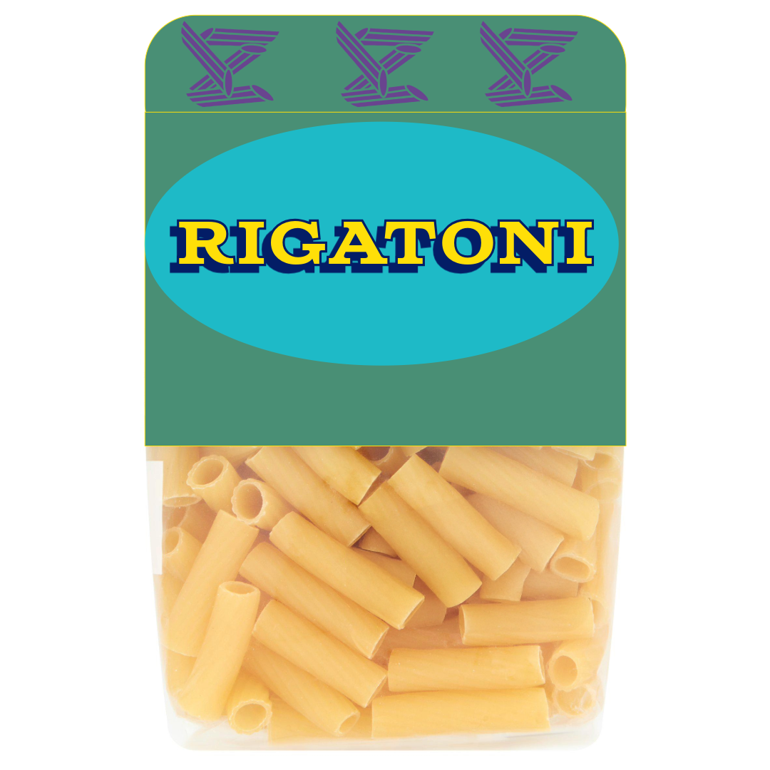 Rigatoni Italian Tubes Pasta 500g