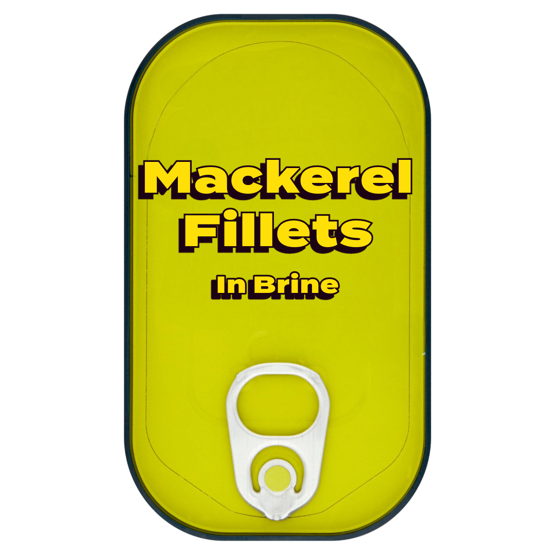 Mackerel Fillets in Brine 125g