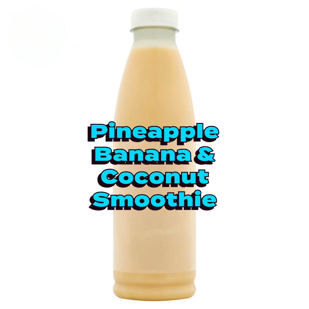 Pineapple, Banana & Coconut Smoothie 750ml