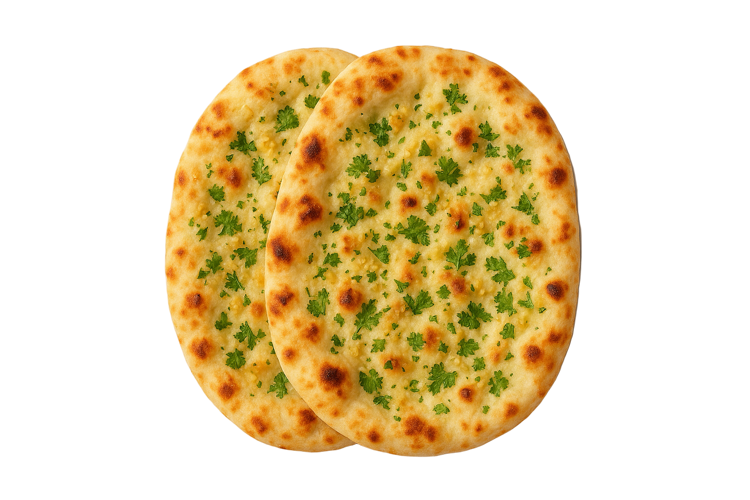 Garlic & Coriander Naan x2 in packet